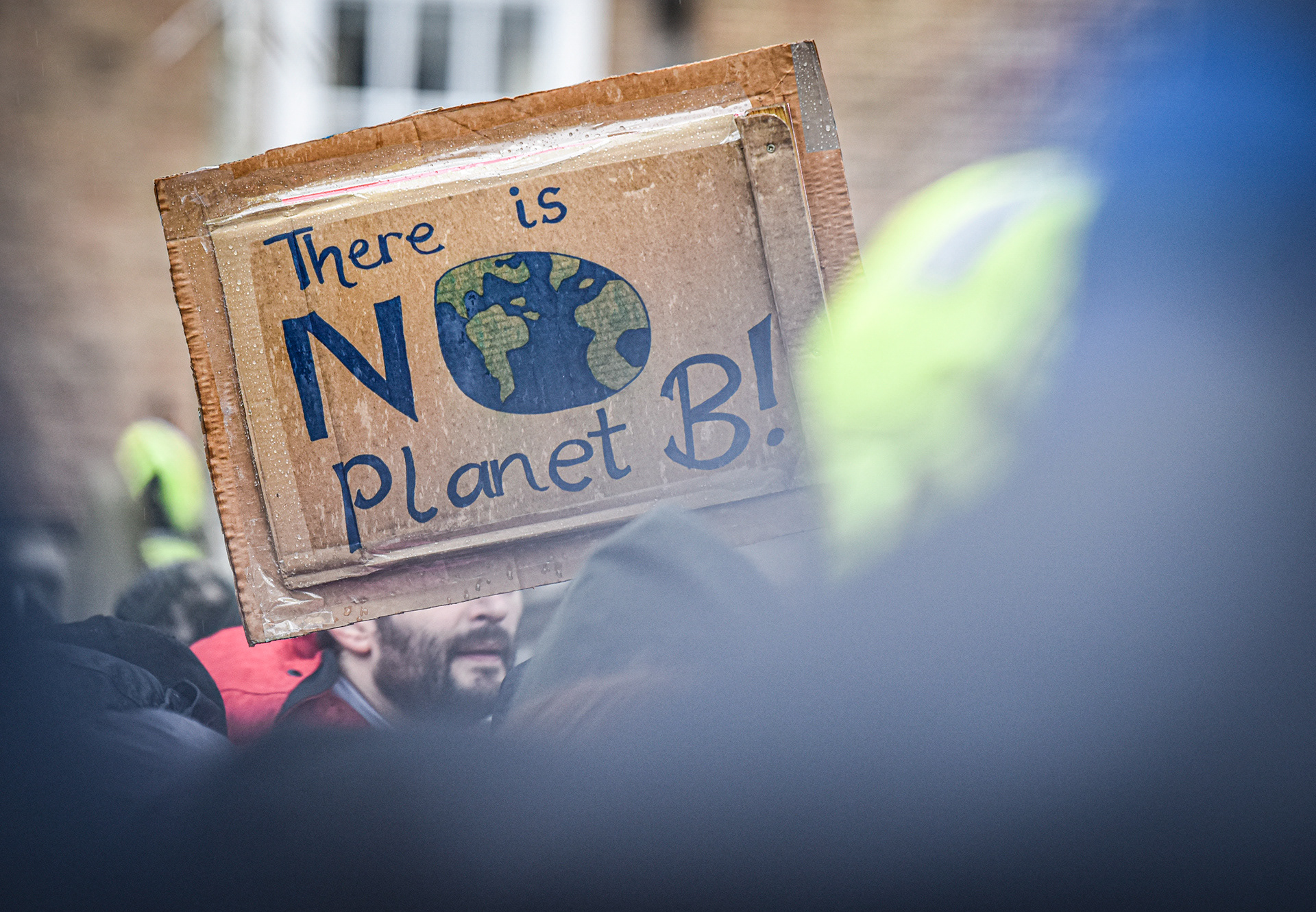 28th February 2020, Bristol, UK. Greta Thunberg joins thousands at youth climate strike in Bristol
