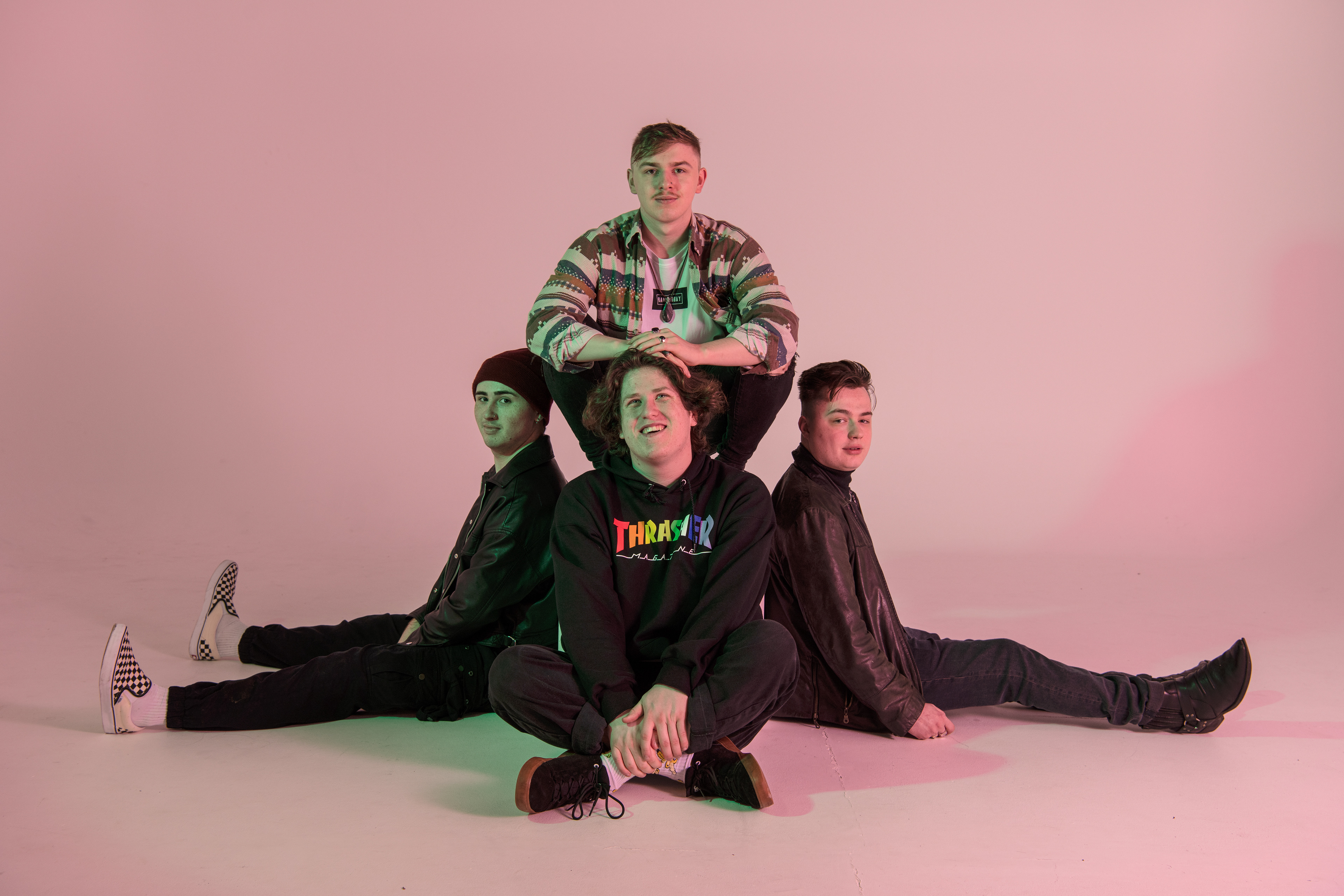 Cardiff, UK. Photoshoot for bands performing at Immersed Festival 2022. In the picture: Mt Ples Photo © Karolina Król - Freelance Photographer 16/02/2022