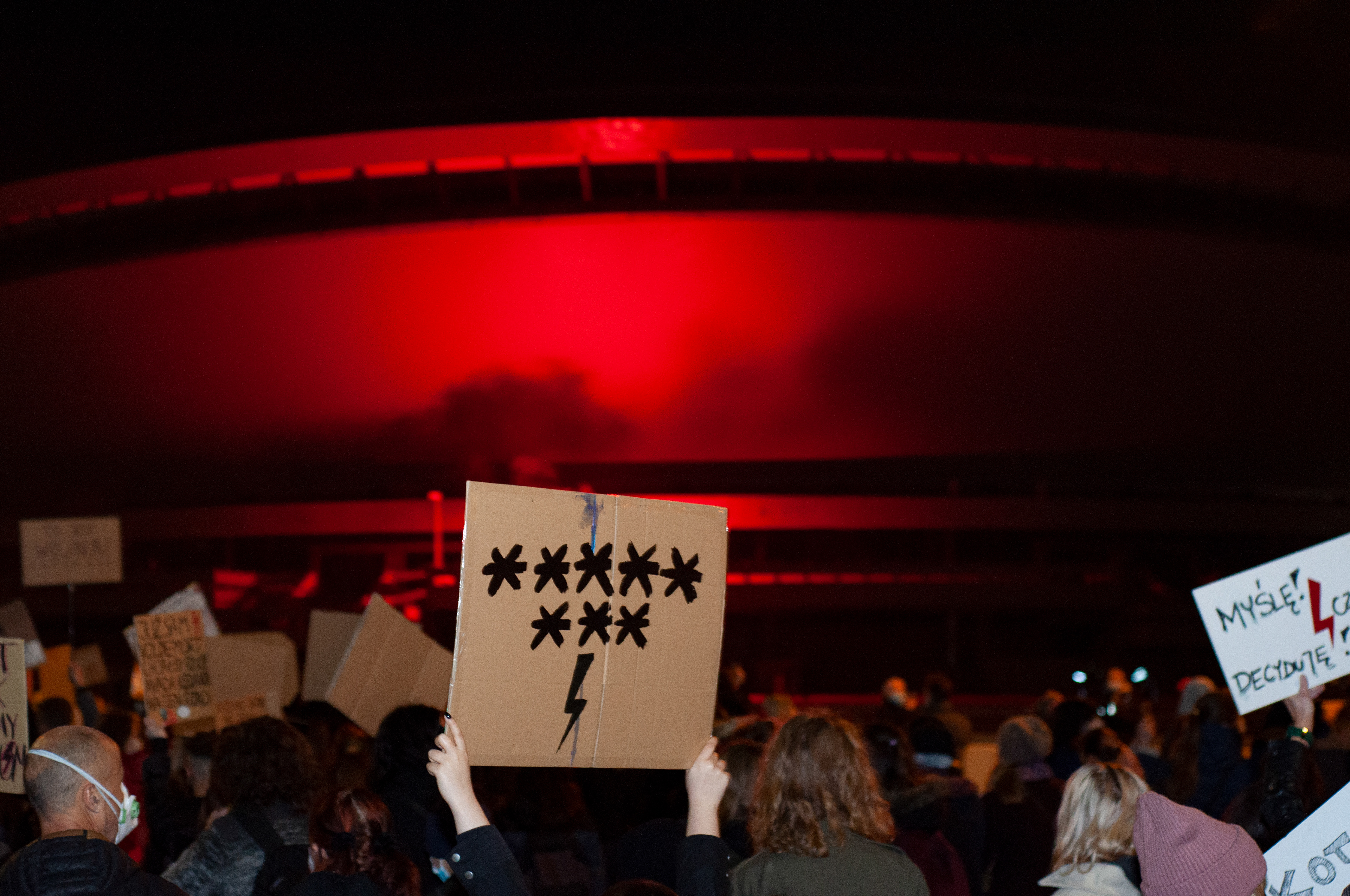 Katowice/Poland. Protest over abortion ruling widen, people gathered in the streets to show disapproval for nearly complete abortion ban which Polish government wanted to introduce in the middle of COVID-19 pandemic. 25/10/2020 Photo © Karolina Król