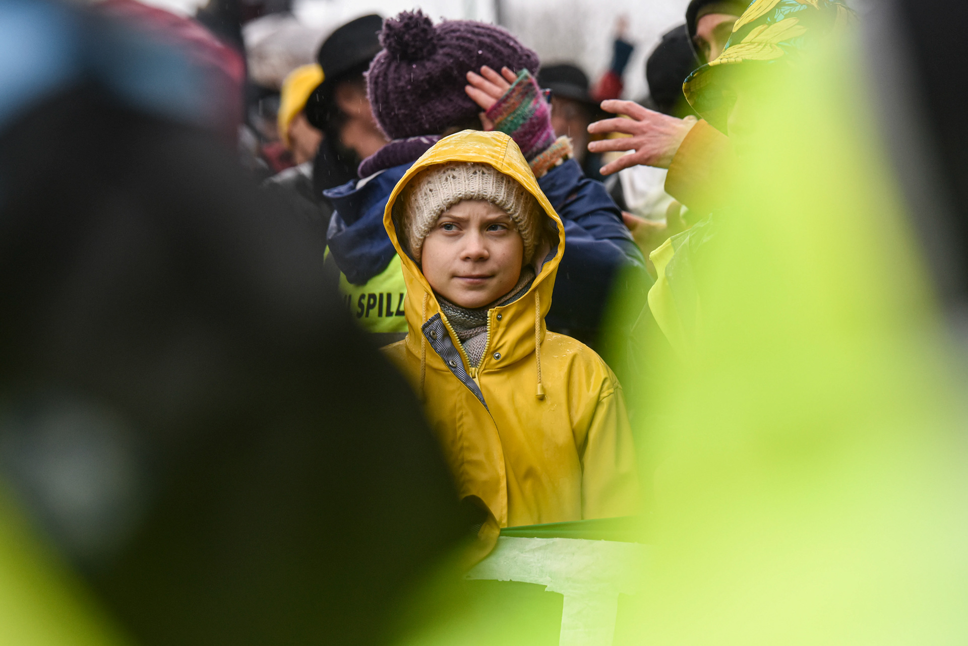 28th February 2020, Bristol, UK. Greta Thunberg joins thousands at youth climate strike in Bristol