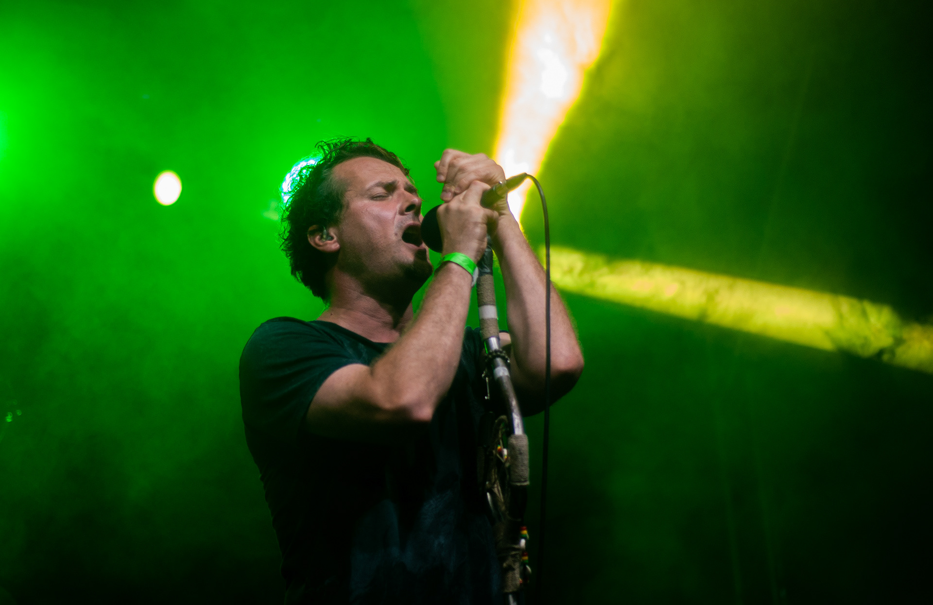 Tychy, Poland. On 21st of June took place Srogie Granie festival where people could enjoy music and art along with their families. Performing bands on that day included Chaostream, Double blind, Daima, Zenek and Cochise. Photo © Karolina Król - Freelance Photographer 21/06/2019