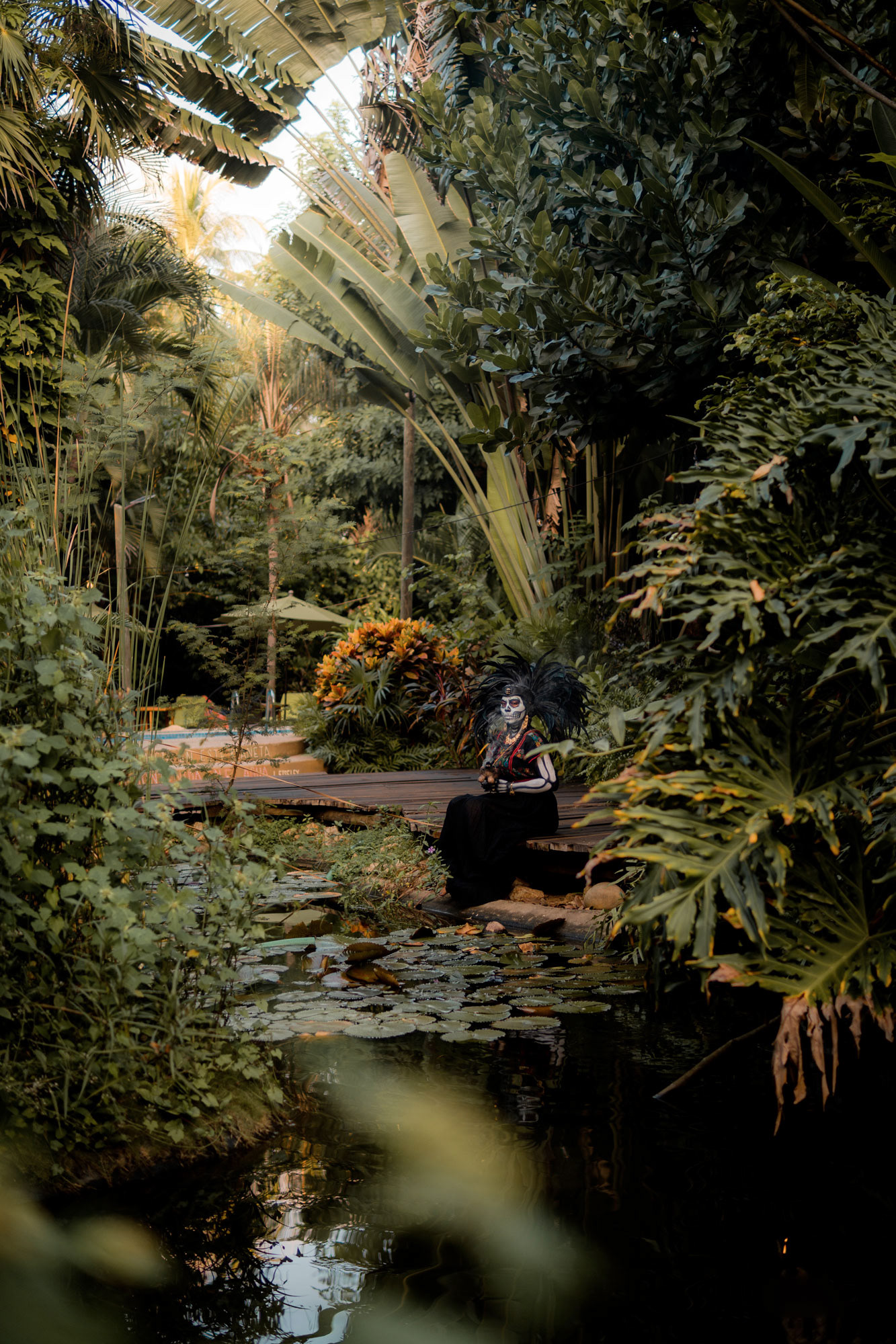 Retrato artístico día de muertos - Fotografia Oscar Millán