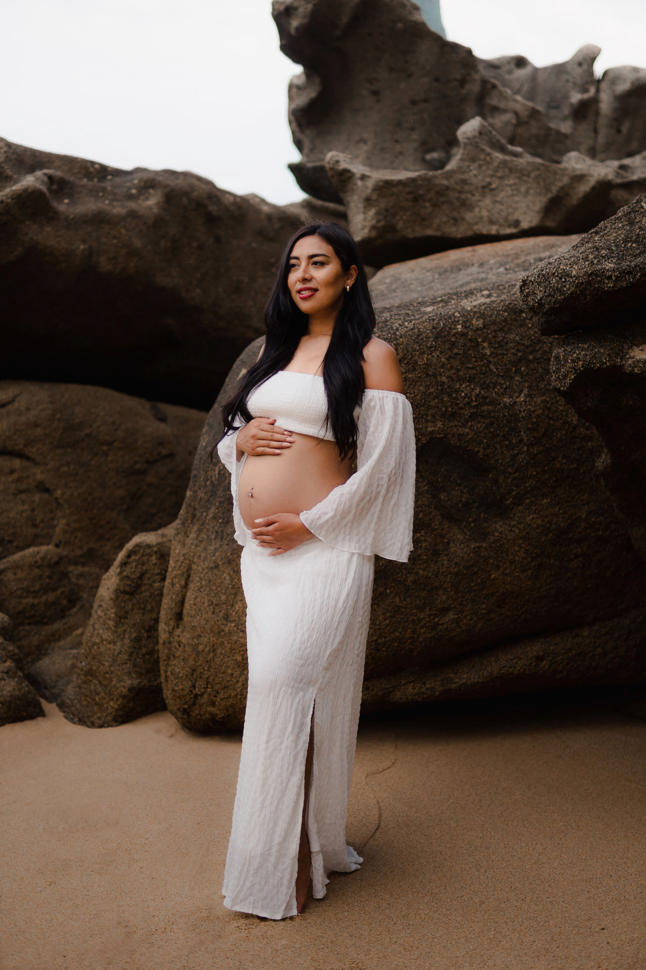 Retrato embarazo - Fotografia Oscar Millán