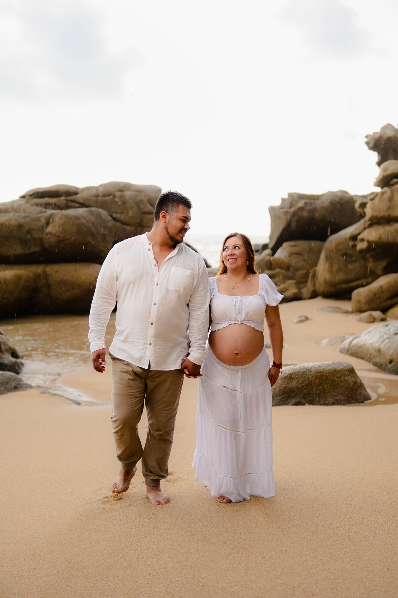 Sesión de Embarazo en Acapulco Guerrero - Fotografía Oscar Milán