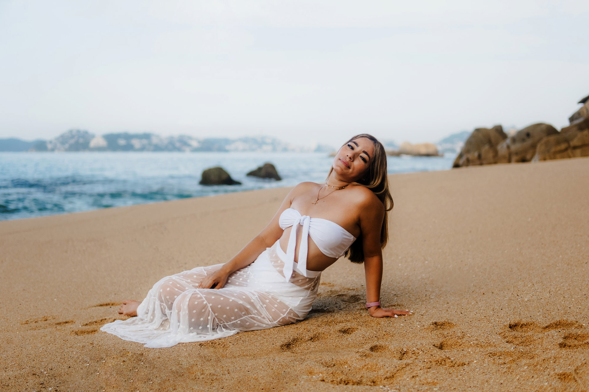 Sesión fotografica en playa - Fotografia Oscar Millán