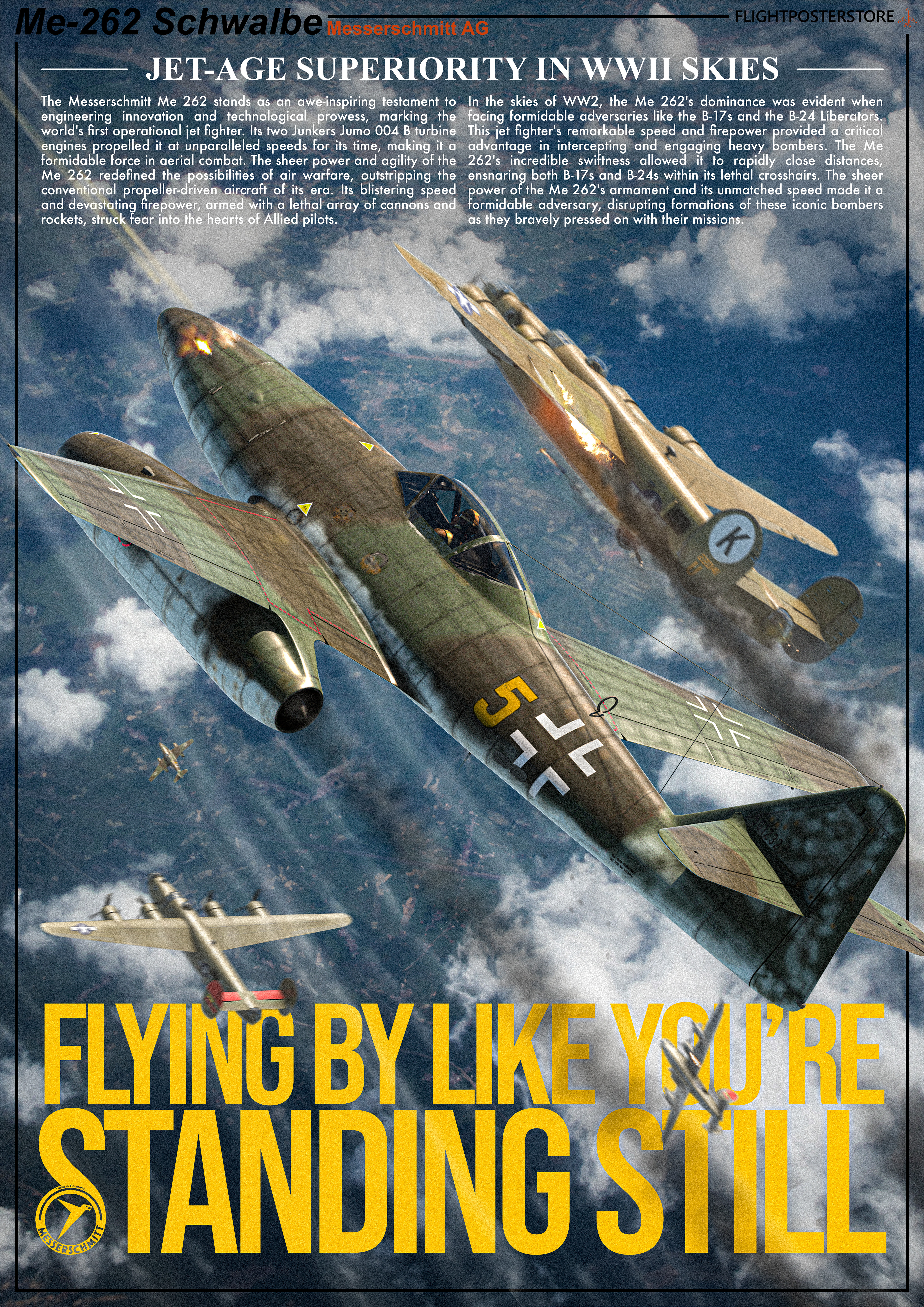 FLYING BY LIKE YOU'RE STANDING STILL - 2024