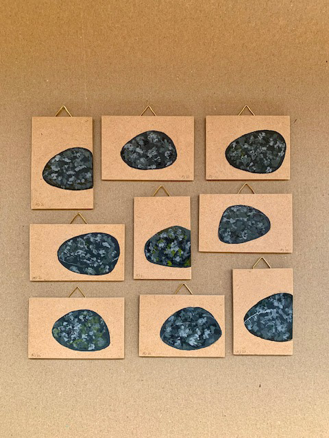 Acrylic paint on MDF