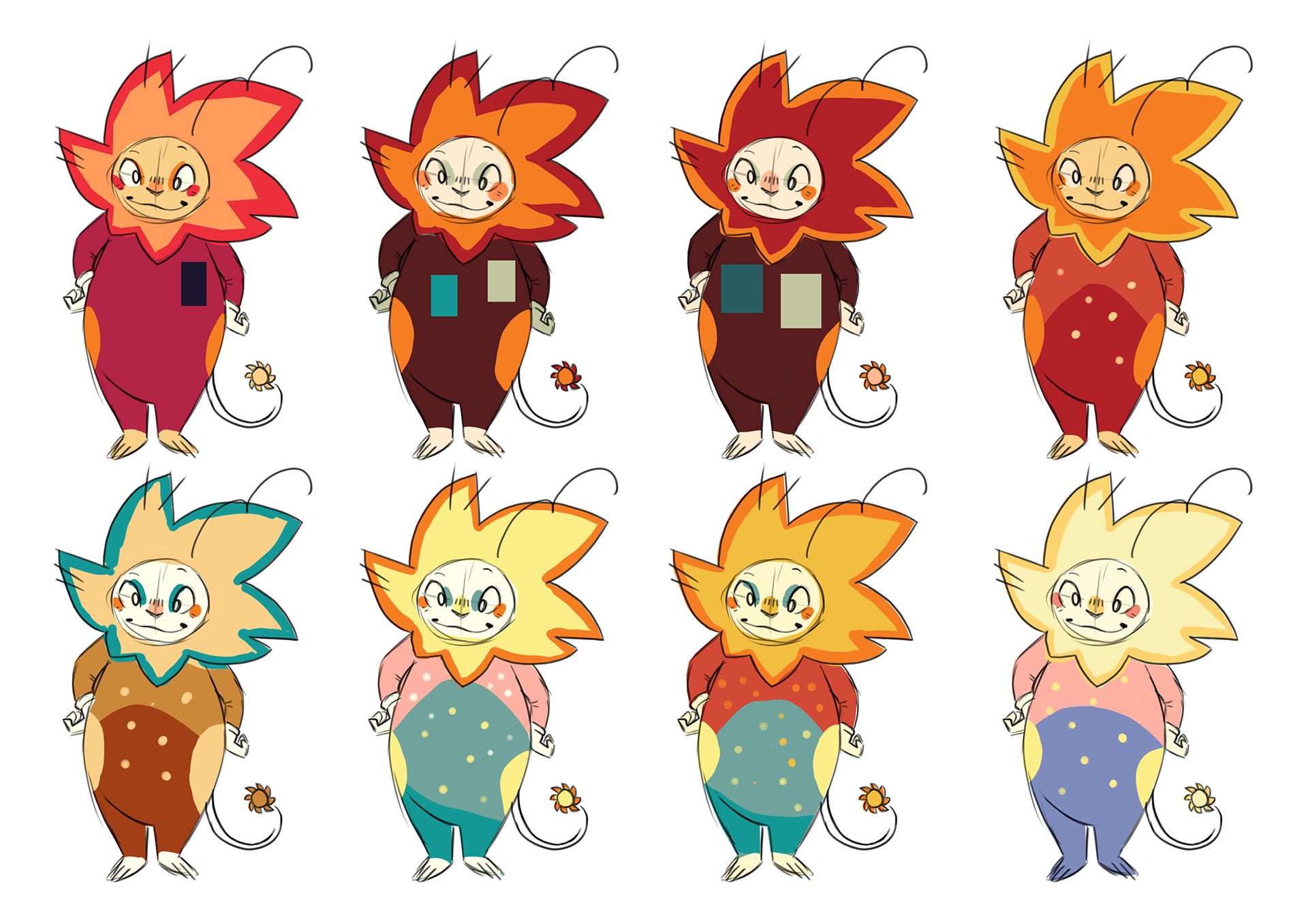 Sol's palette tests