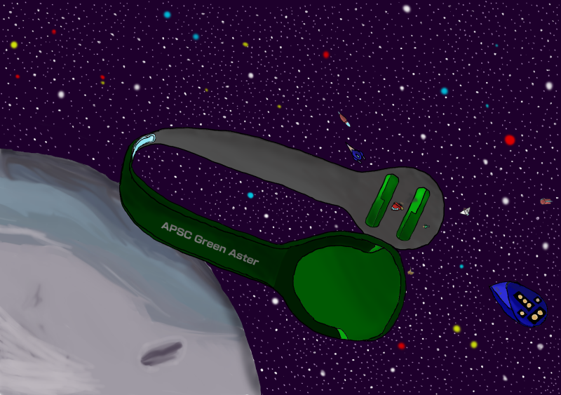 "USPS Green Aster" (Digital)