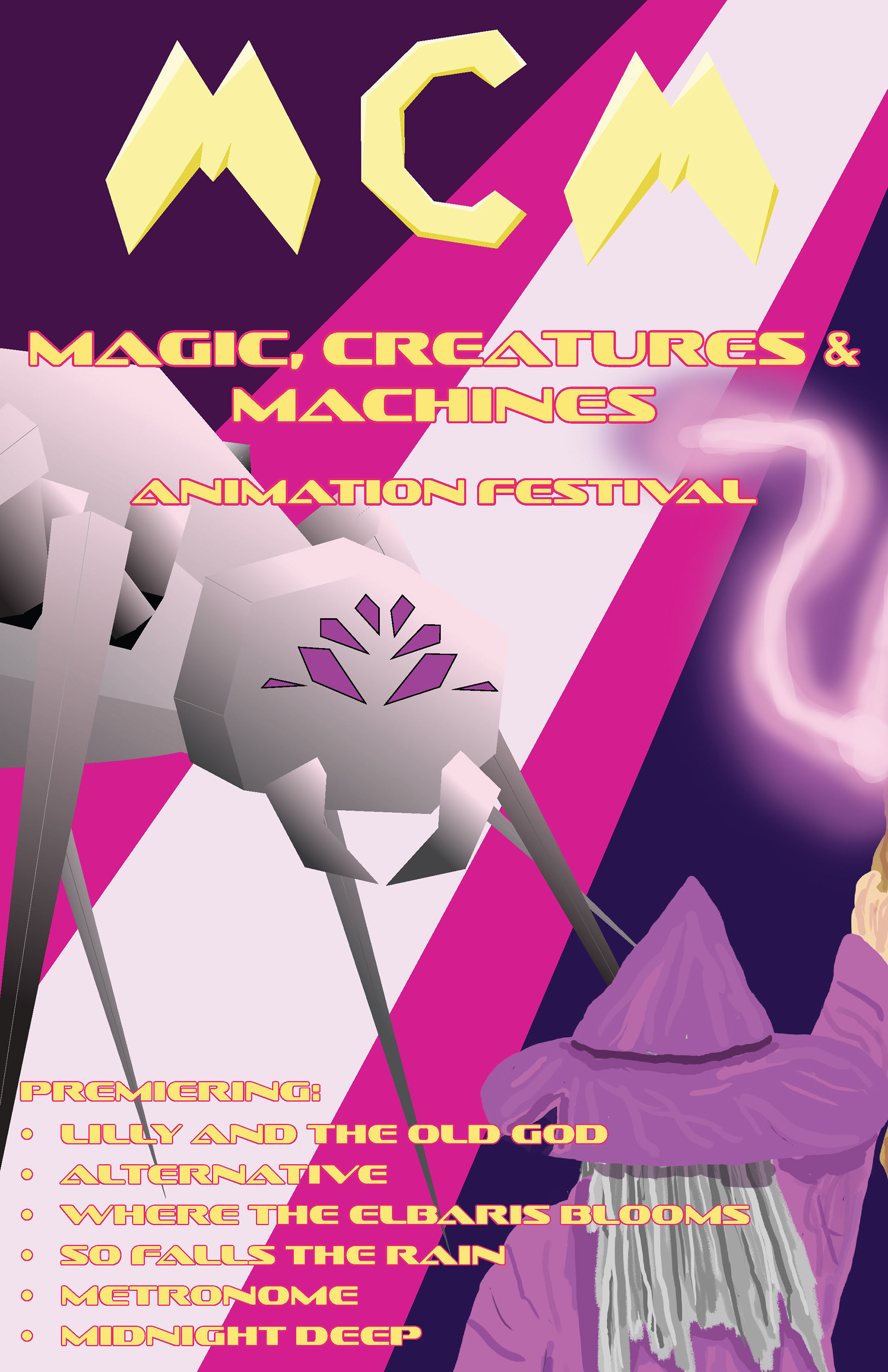 "Animation Festival Poster" (Digital)