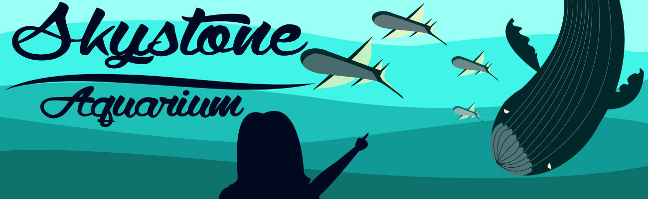 "Skystone Aquarium Web Banner" (Digital)