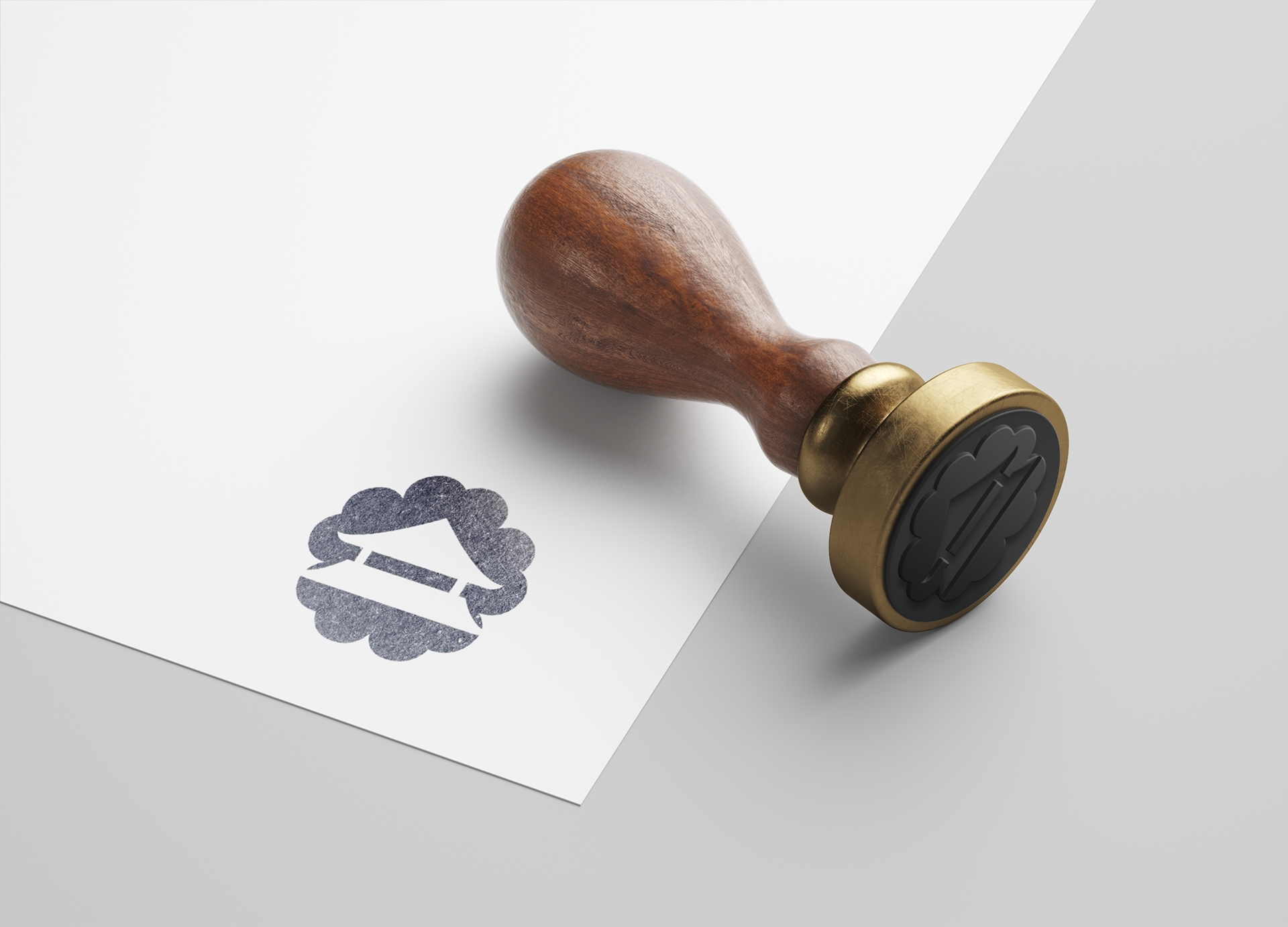 Stamp with alt-logo