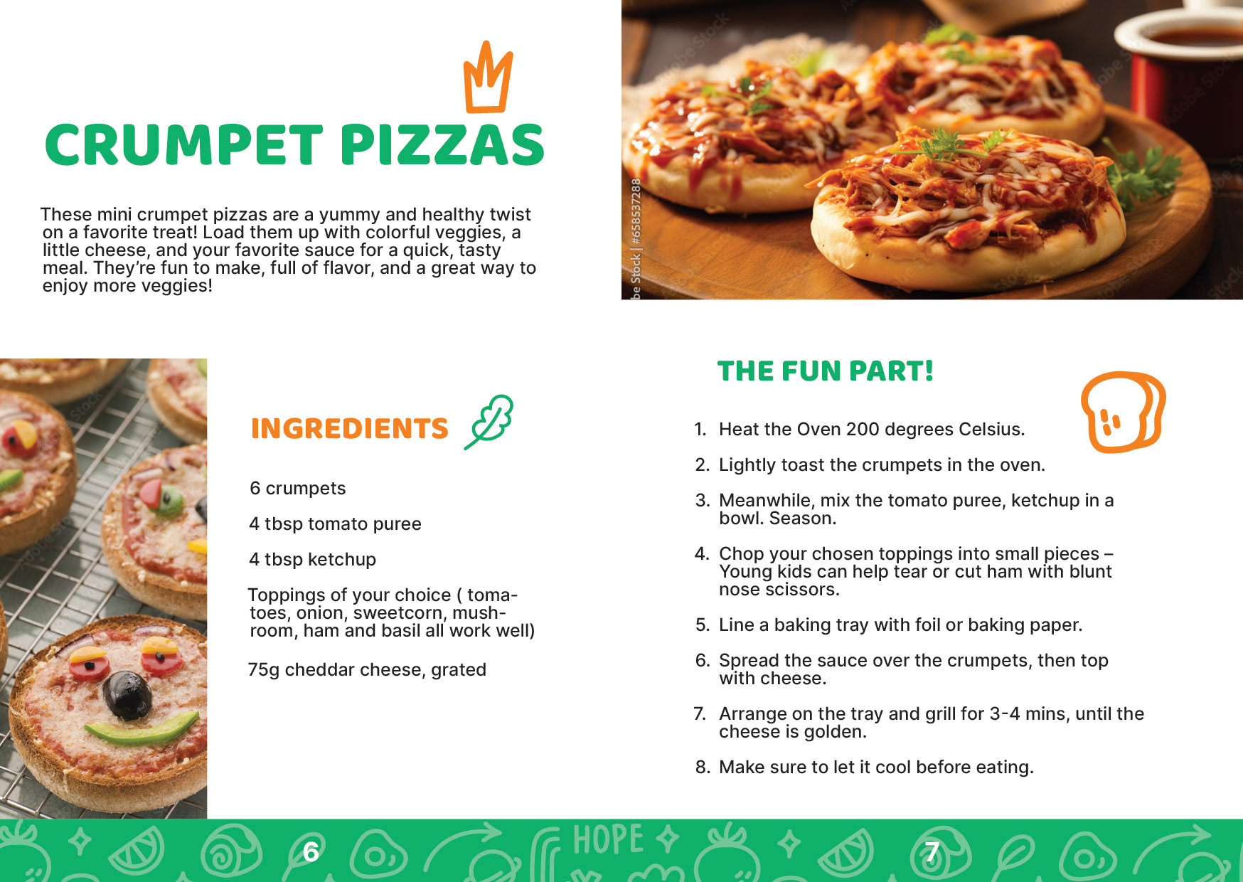 Crumpet Pizza recipe