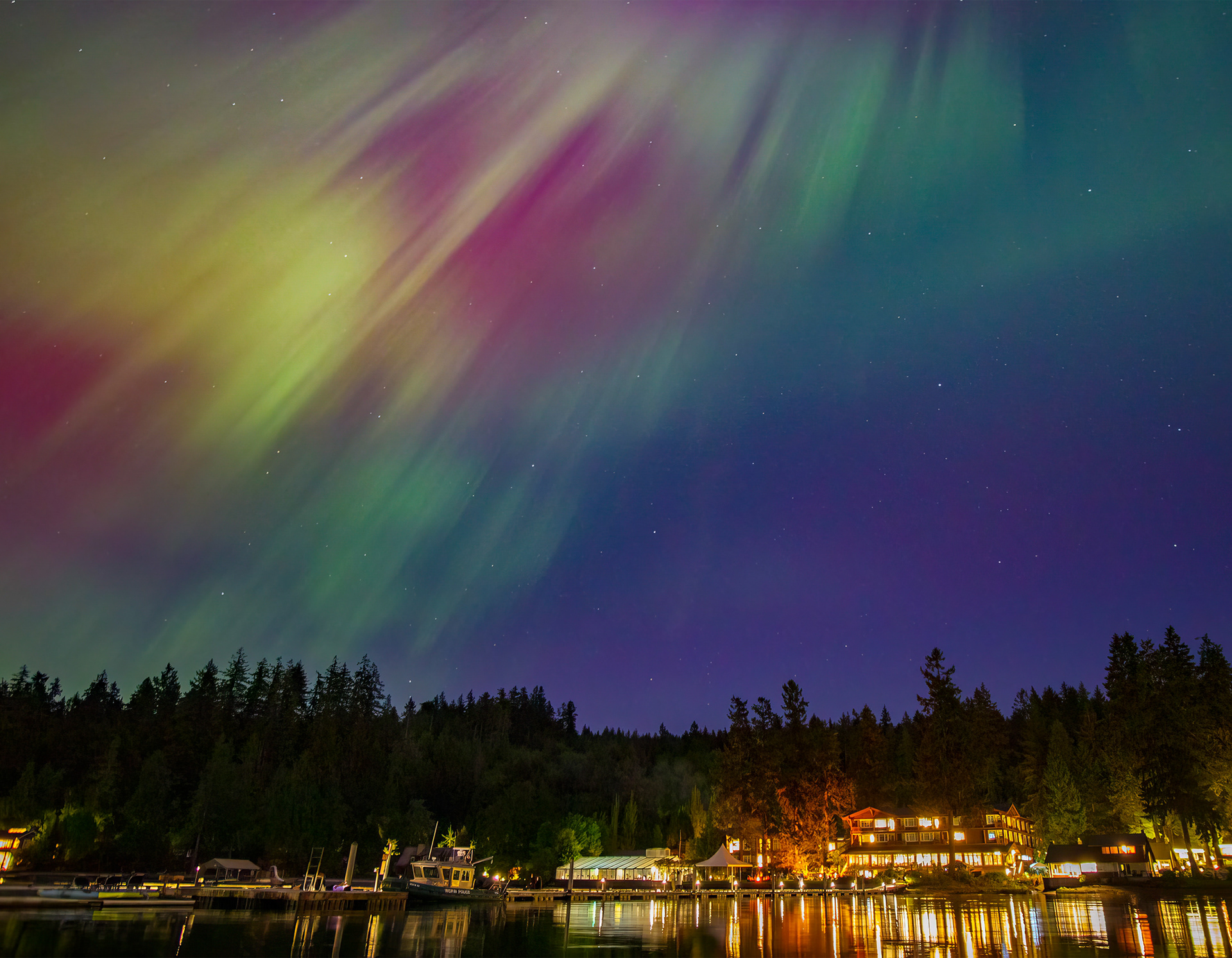 Aurora, Alderbrook Resort, Union