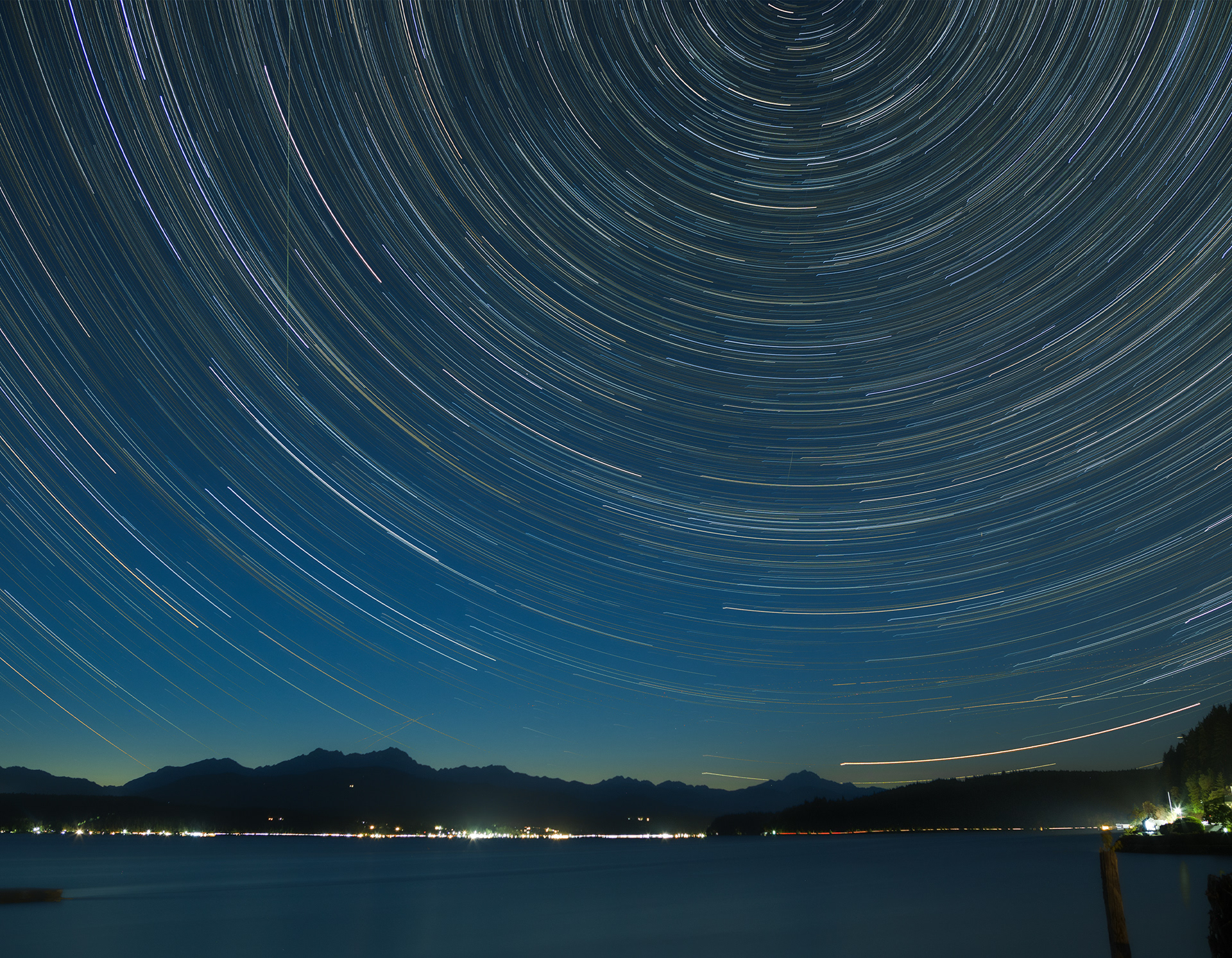 Star Trails, Annas Bay