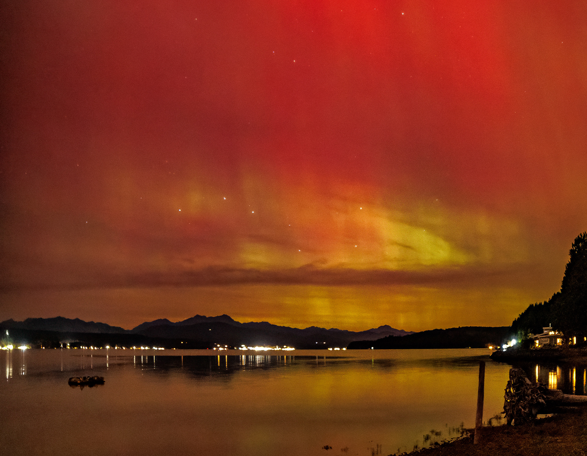 Big Dipper & Aurora, Annas Bay