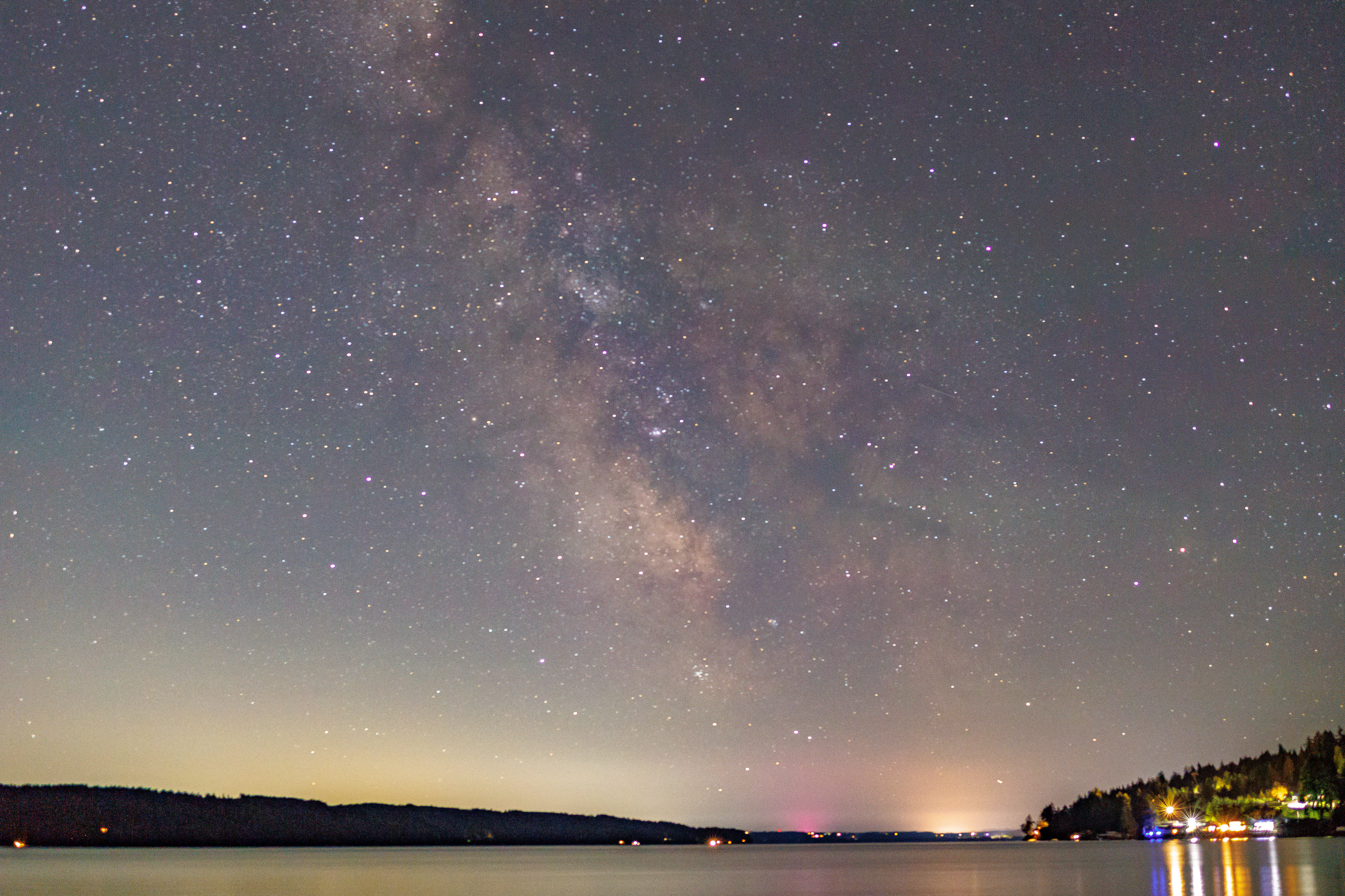 Milky Way at Lilliwaup Tidelands