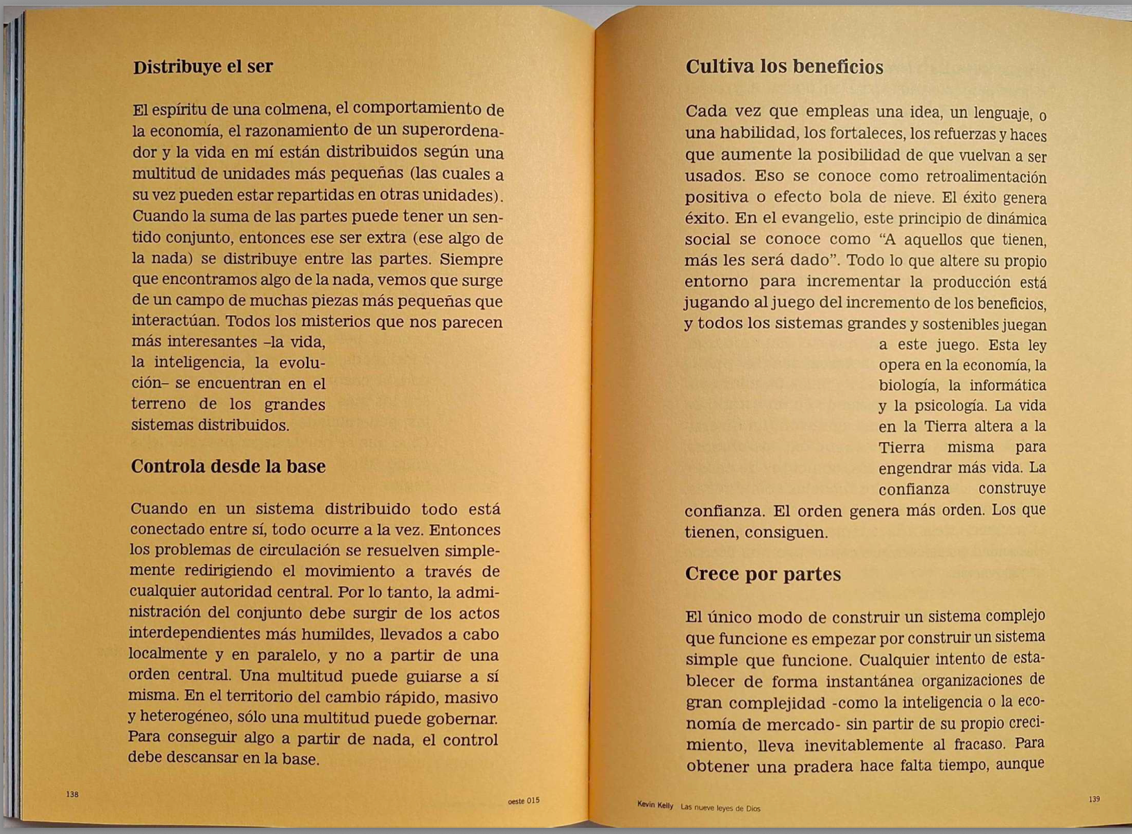 Kevin Kelly. Las Nueve Leyes de Dios