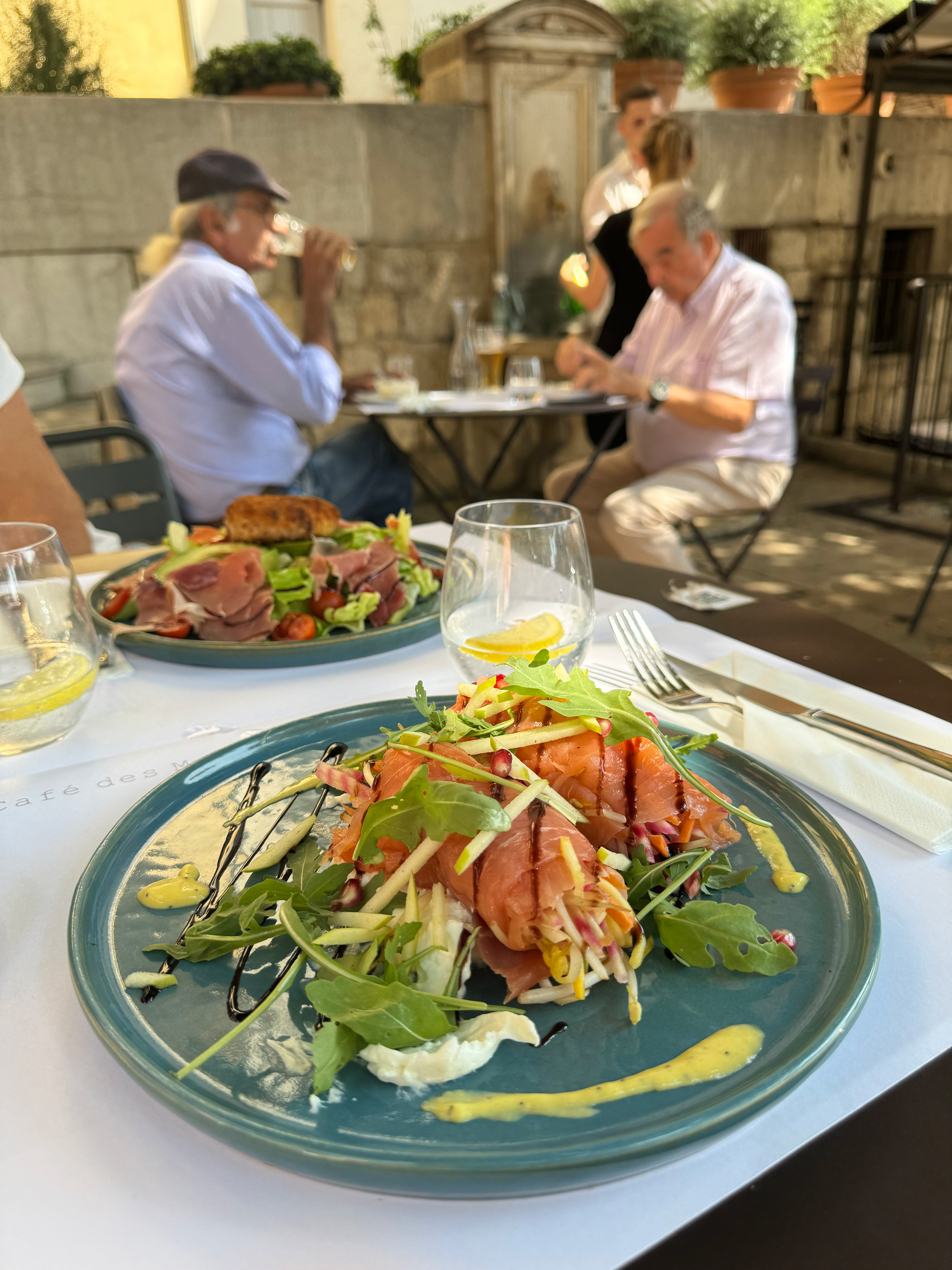 Lunch at Café des Musées Grasse