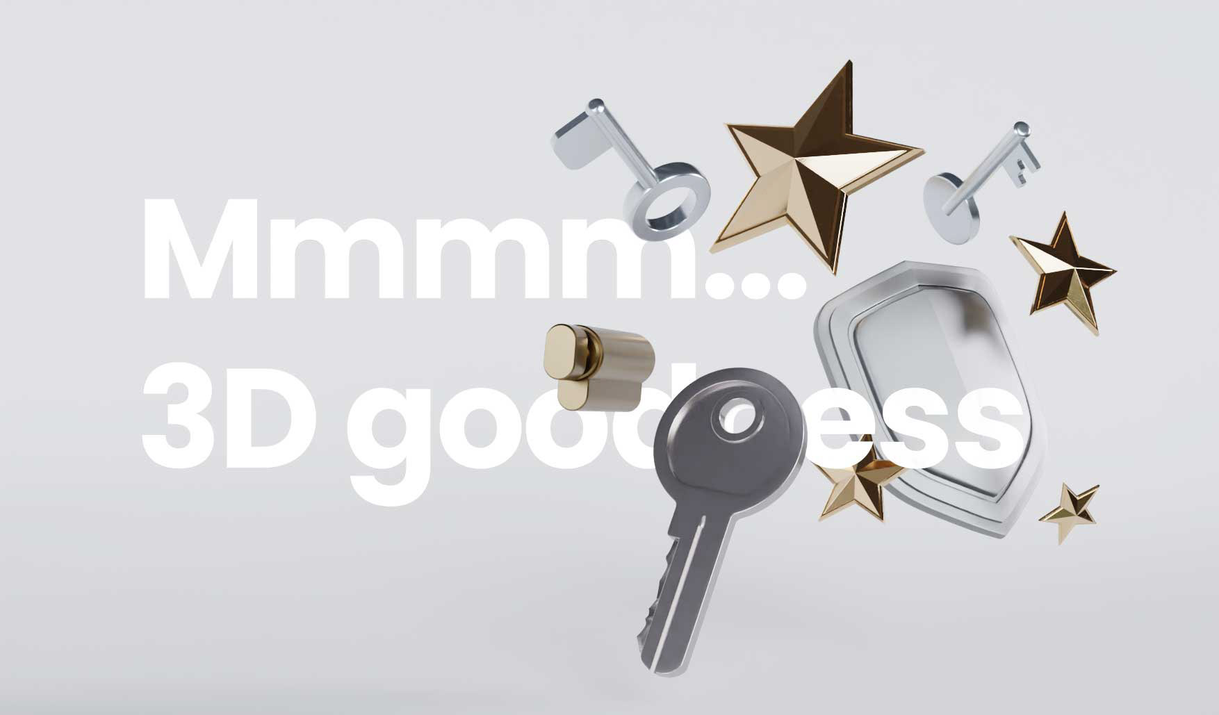 3D locks and keys