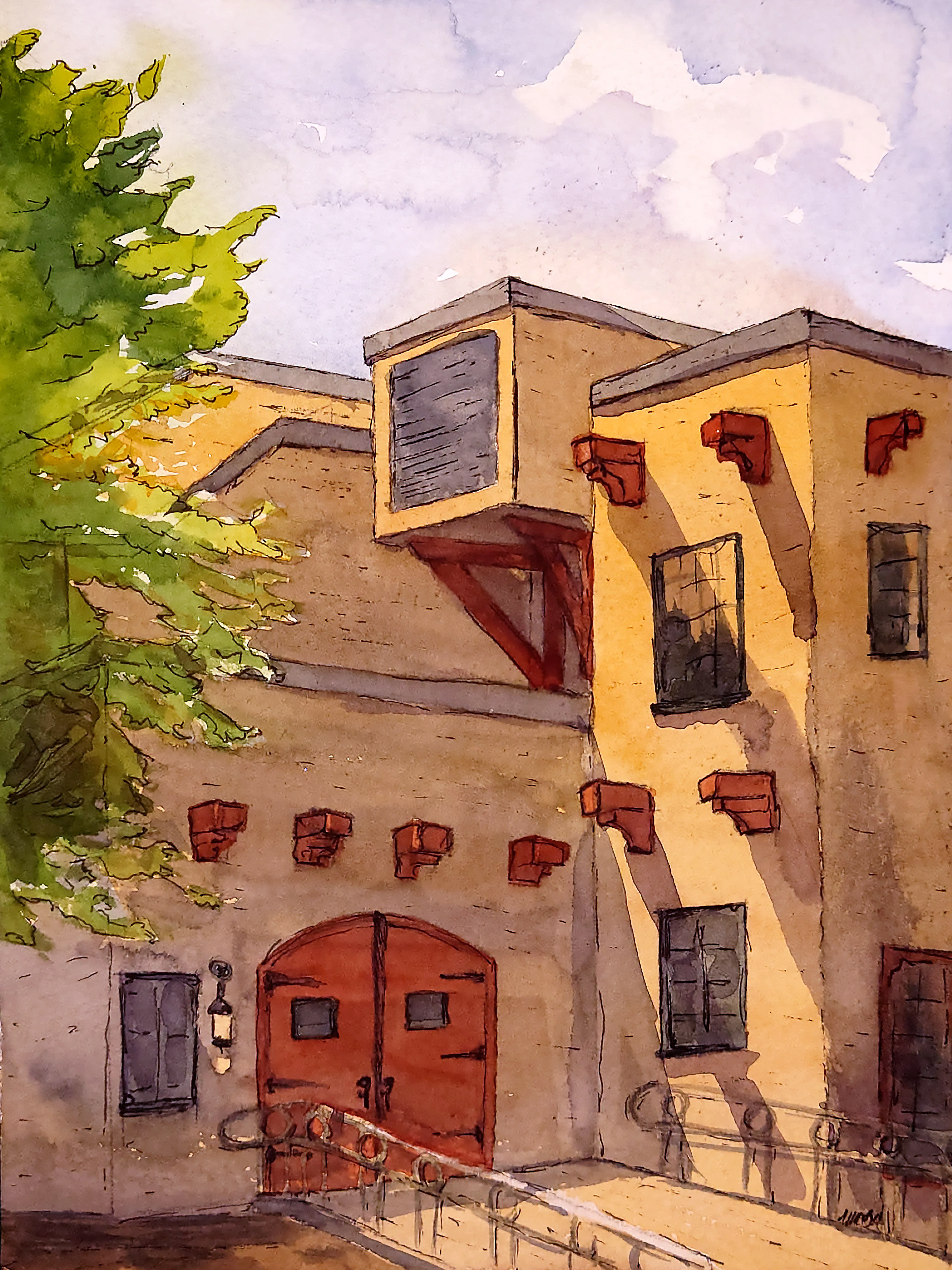 Glen Echo Park (1st Place at Glen Echo Paint-out)