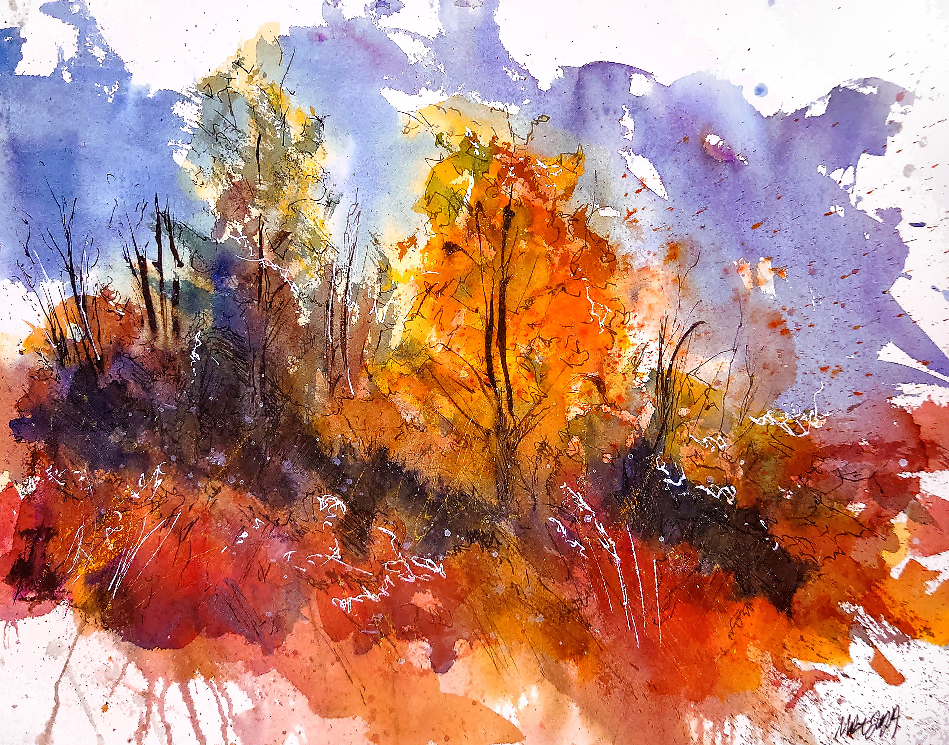 A Not So Bland-y Day (Sold)