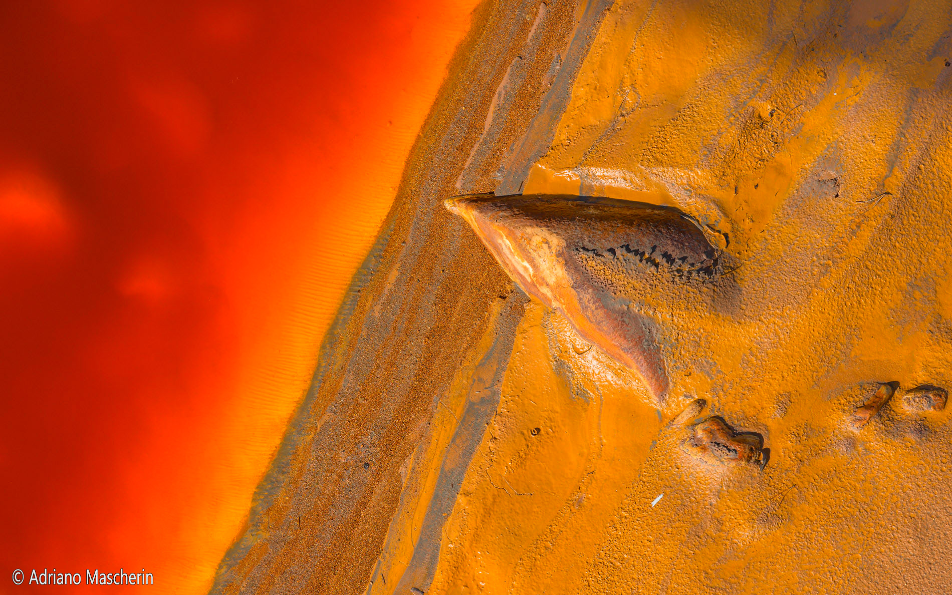 Ponte crollato - Collapsed bridge - Rio Tinto