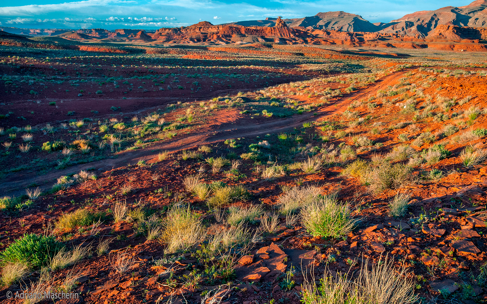 Ultime luci vicino Mexican Hat - Last lights near Mexican Hat
