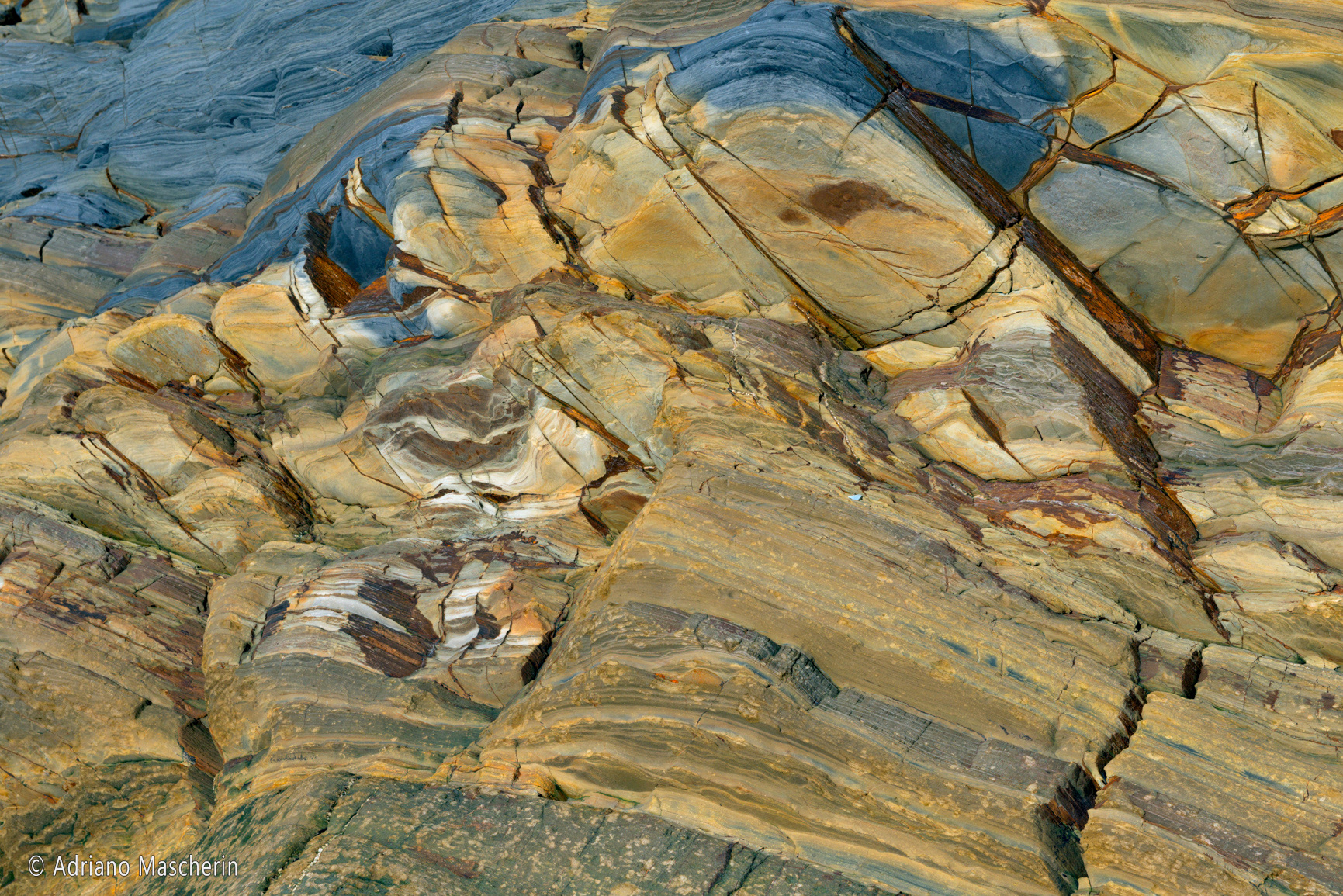 Zambujera do Mar - Praia dos Alteirinhos colori delle rocce - Praia dos Alteirinhos colors of the rocks