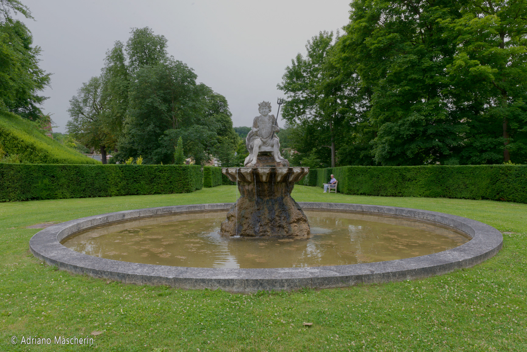 Vernon - Chateau de Bizy - Fontana - Fountain