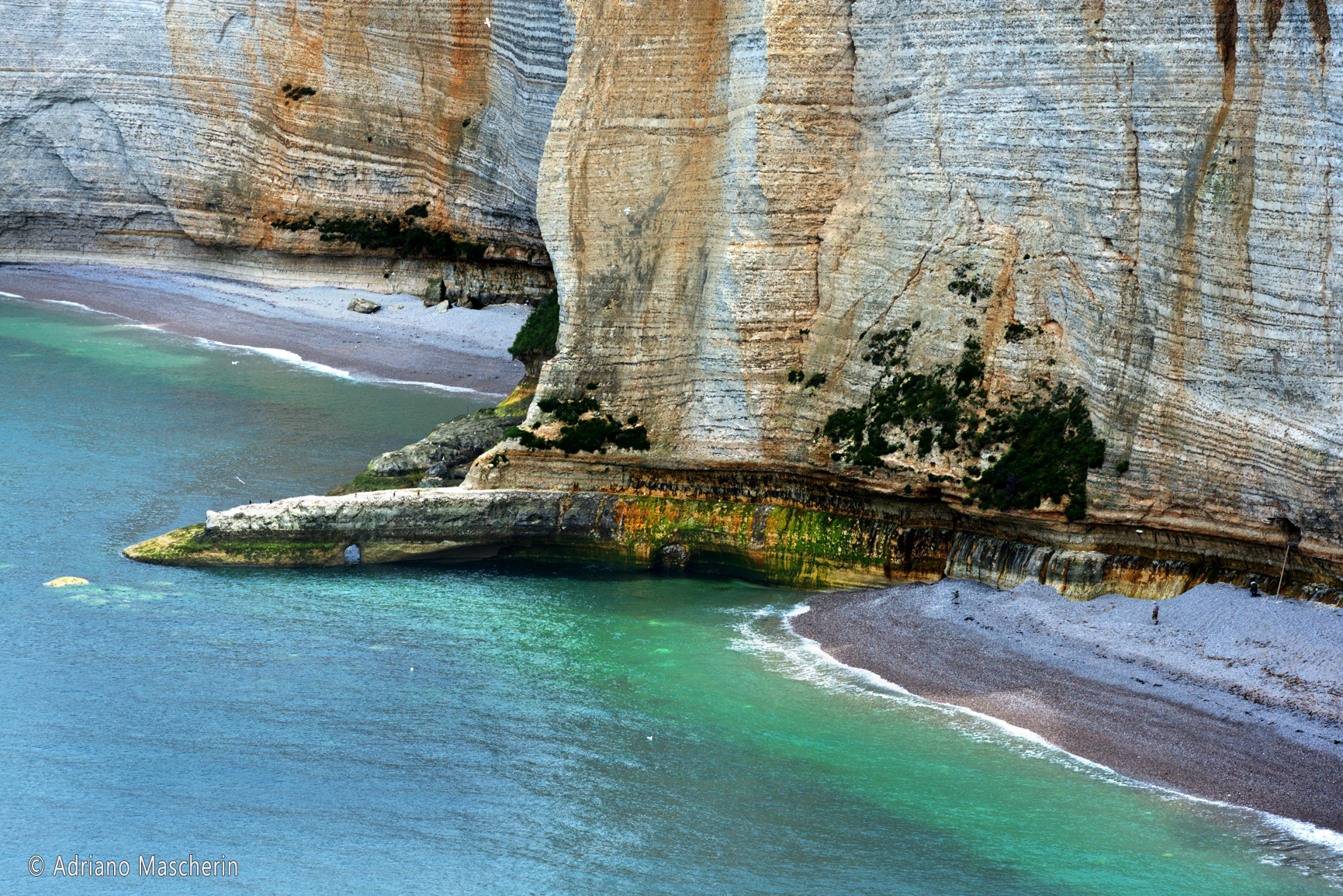 Etretat - Falesia di Aval - Aval cliff