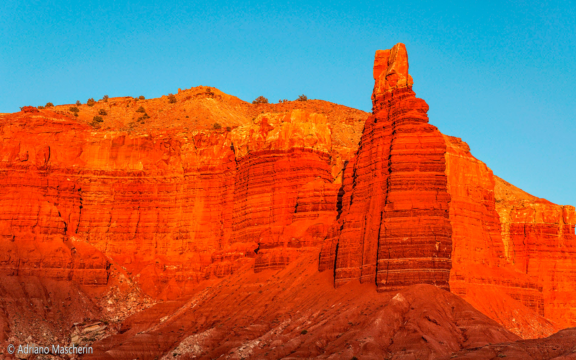 Chimmery Rock - Capitol Reef NP