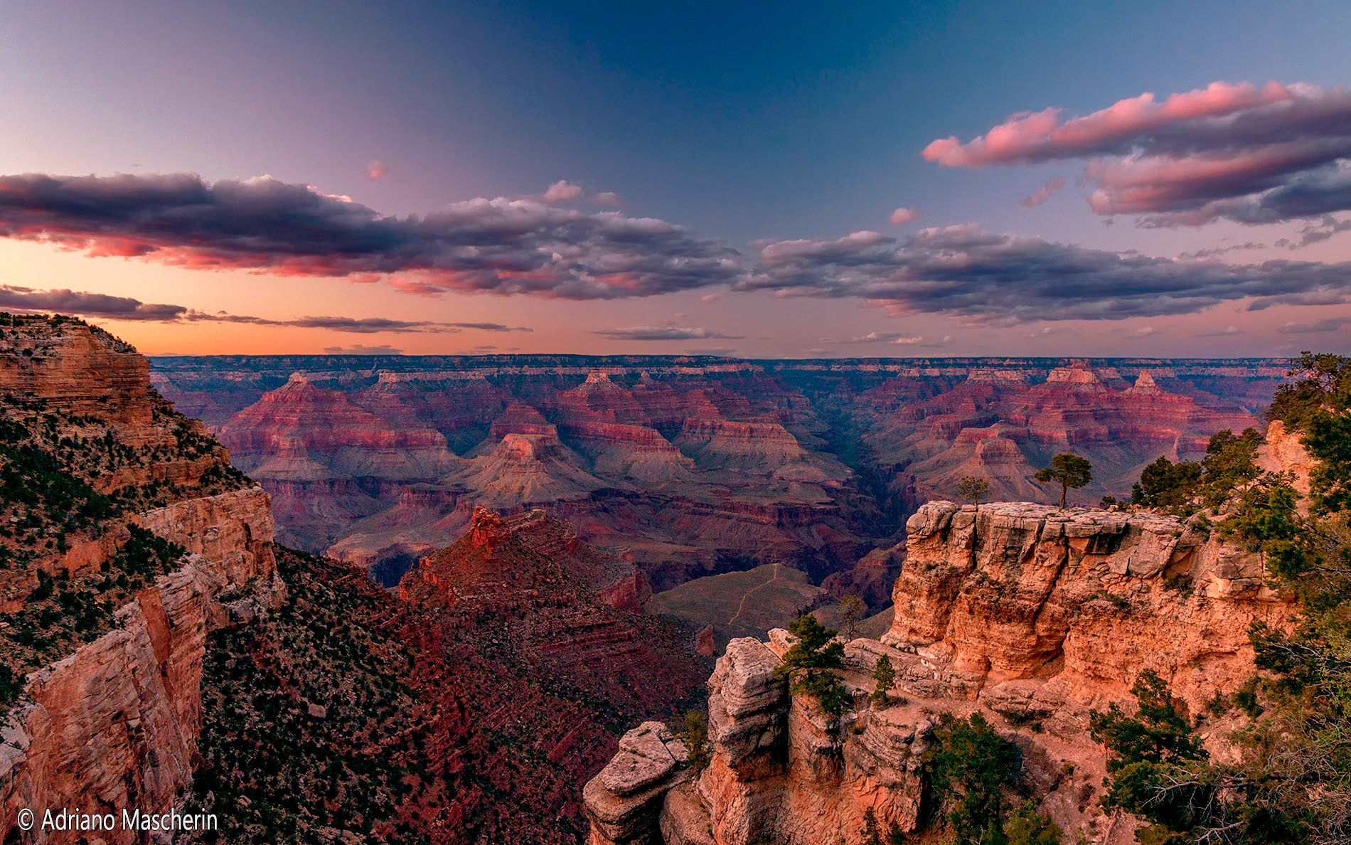 Grand Canyon from bus station