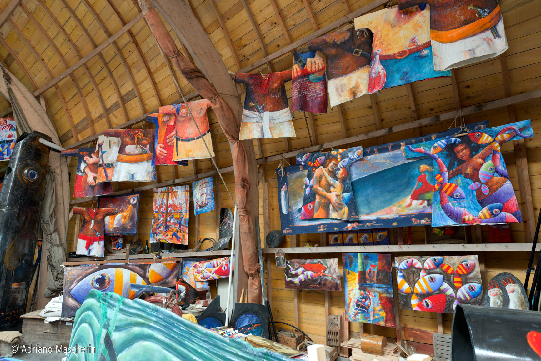 Beuzec-Cap-Sizun - Casa dell'artista JeanNoel Duchemin - House of the artist Jean Noel Duchemin