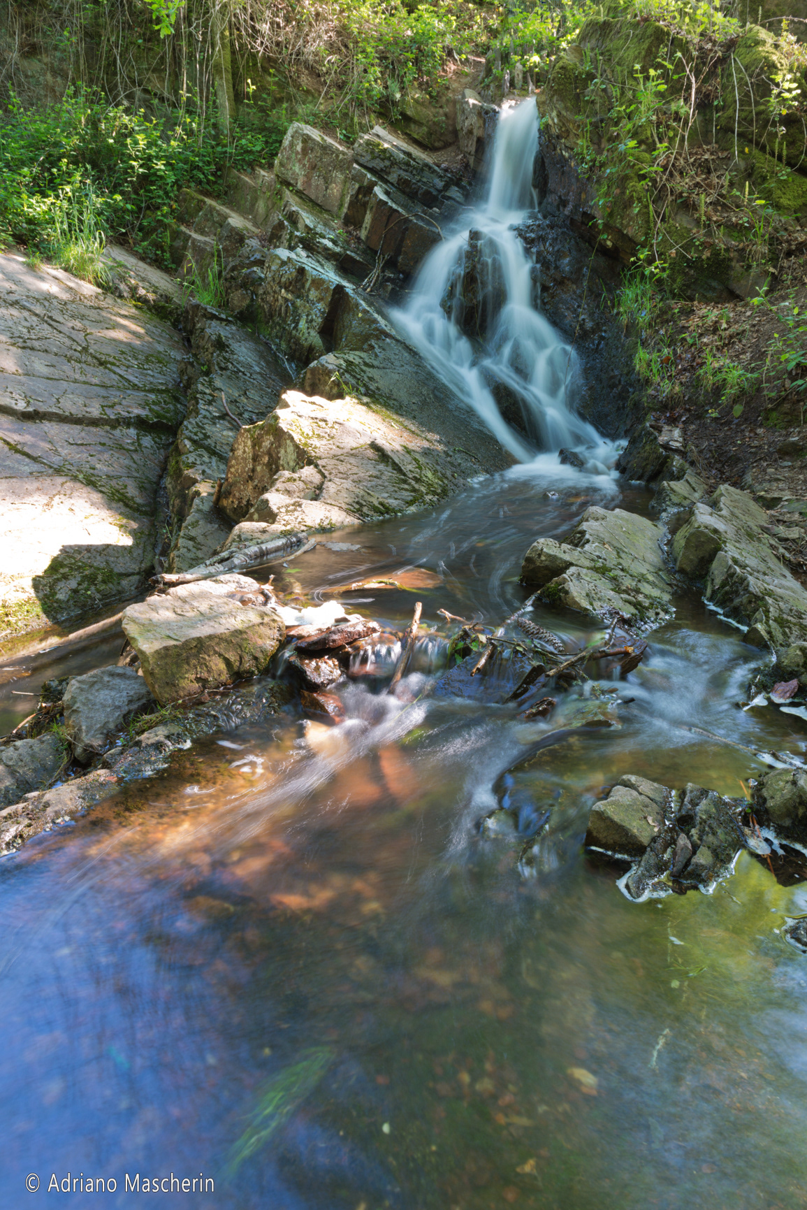 Paimpont - Val sans retour - La cascade du Rauco