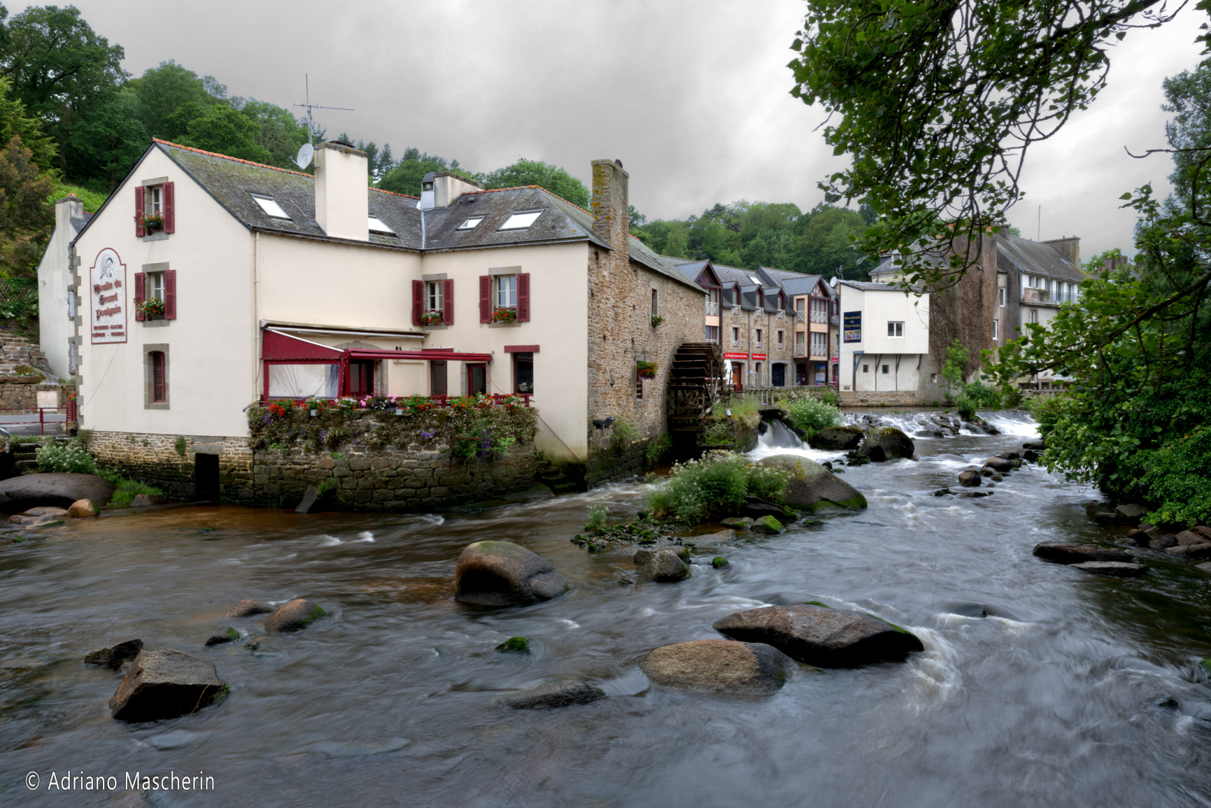 Pont Aven - Mulino sul fiume Aven - Mill on the River Aven