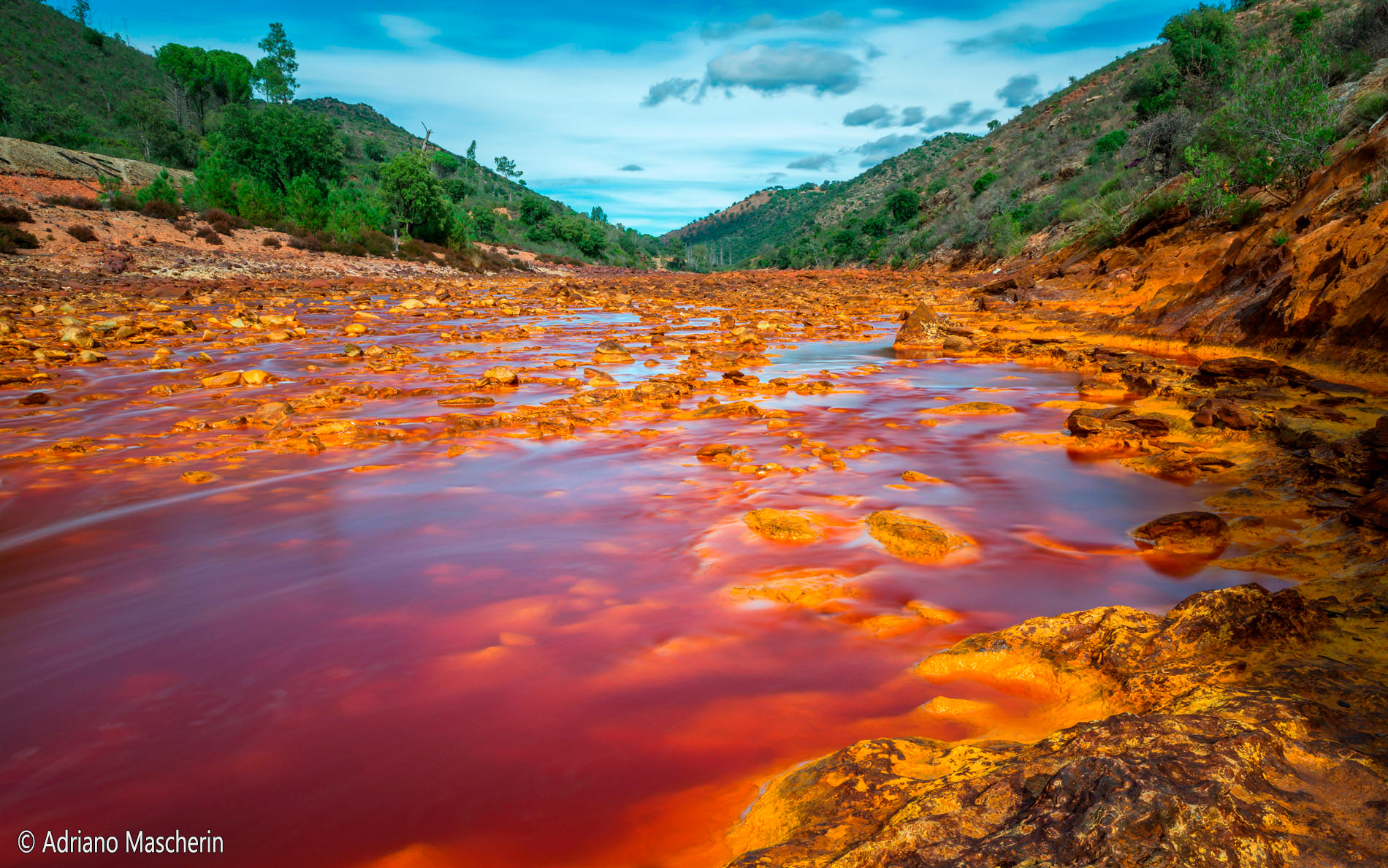 Ponte crollato - Collapsed bridge - Rio Tinto