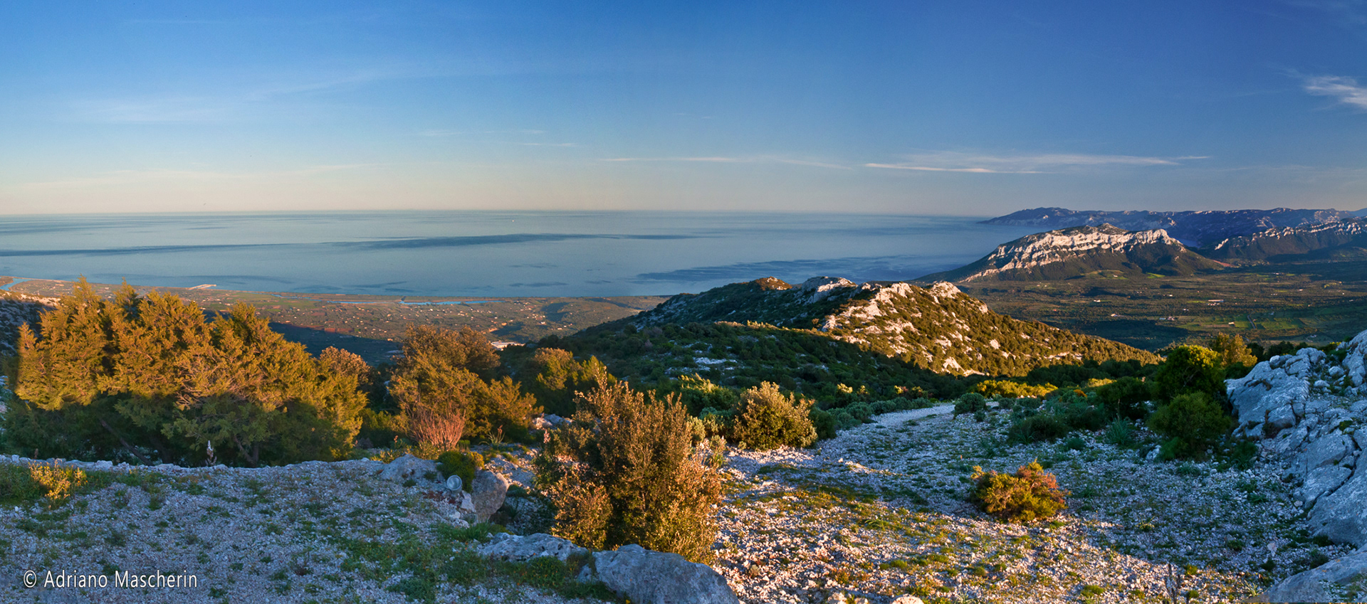 Galtelli - Panorama dal monte Tuttavista - Landscape from the Tuttavista mountain