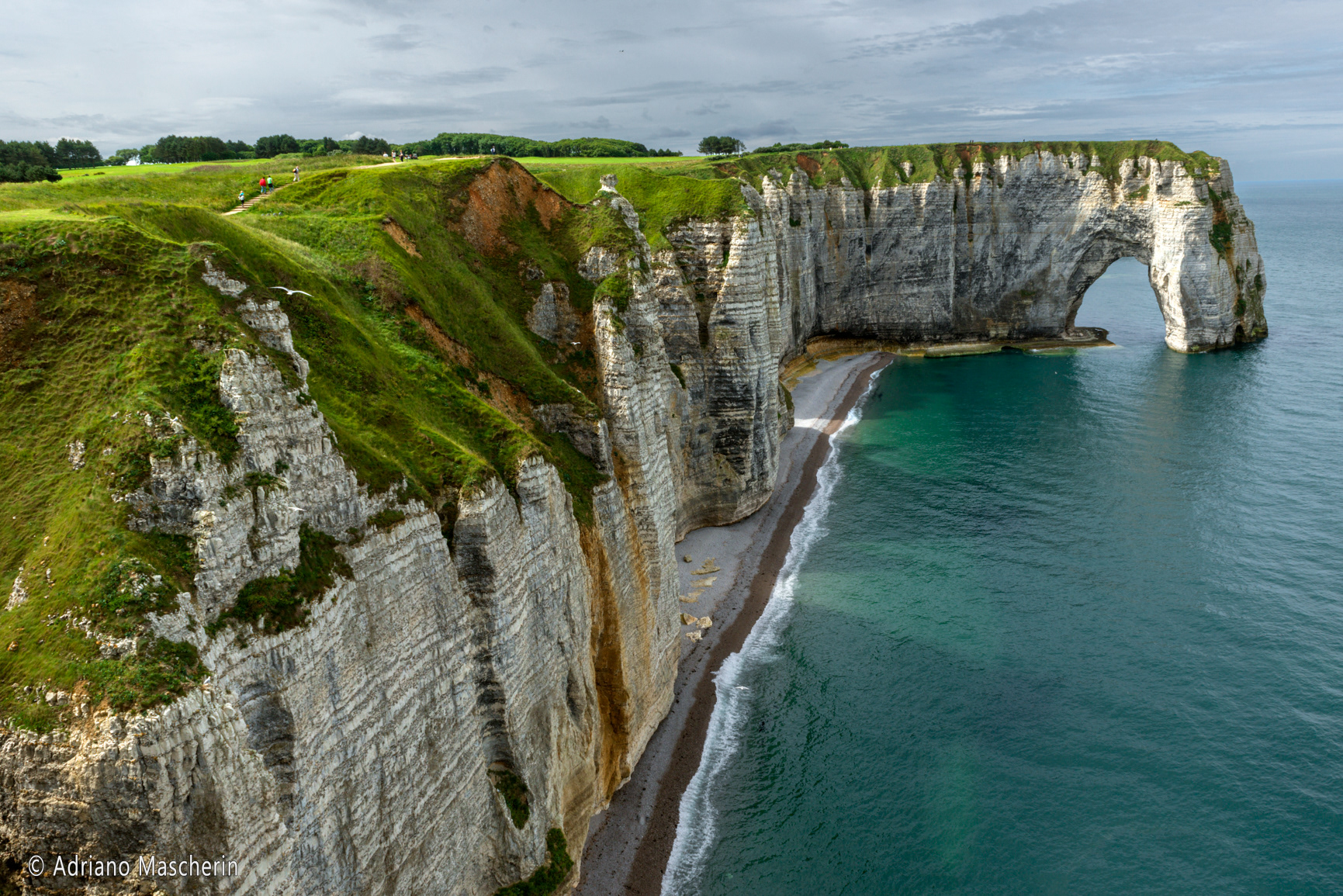 Etretat - Falesia di Aval - Aval cliff