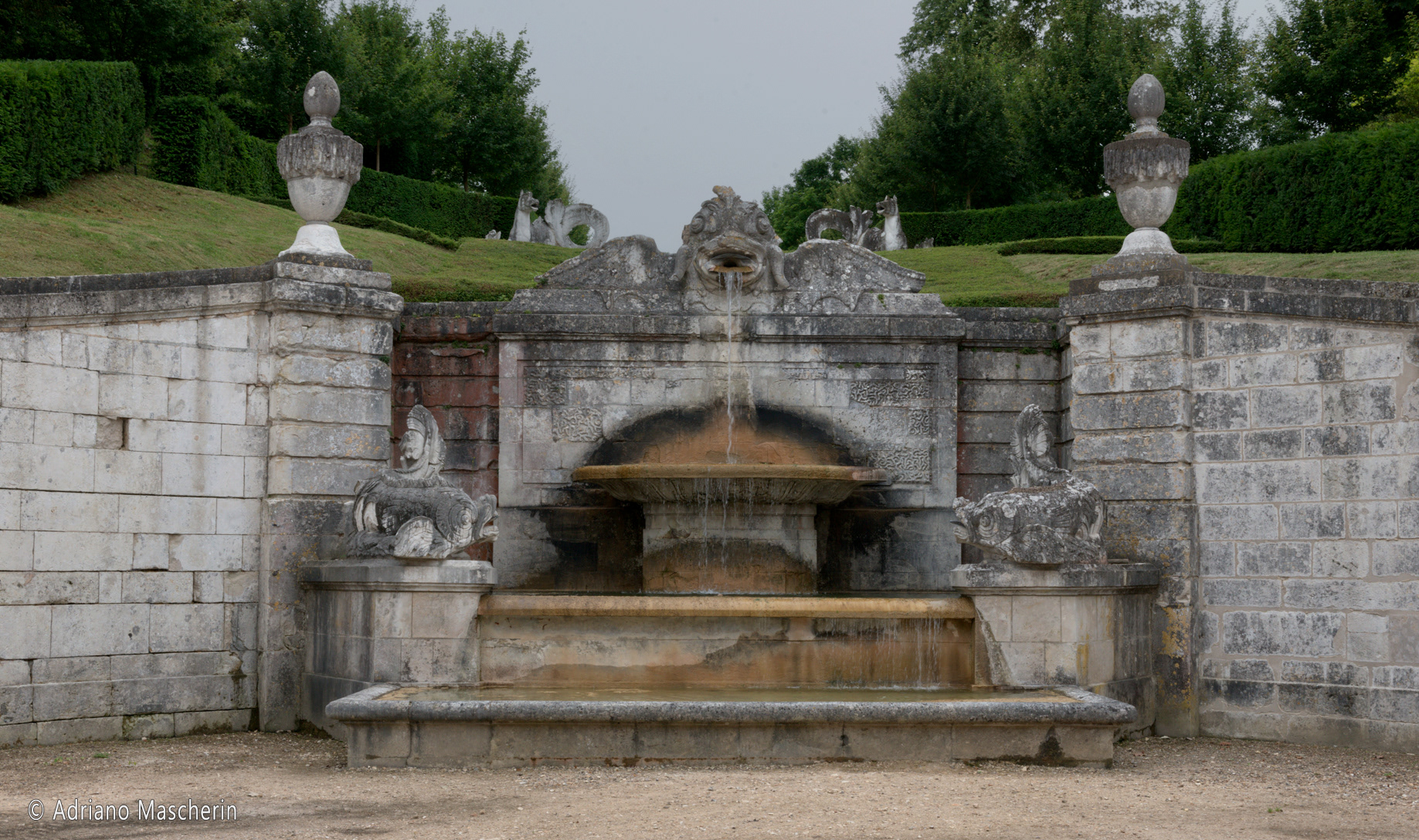Vernon - Chateau de Bizy - Fontana - Fountain