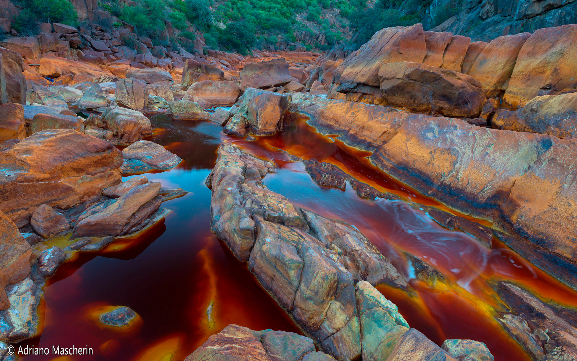 Las Majadillas bridge - Rio Tinto