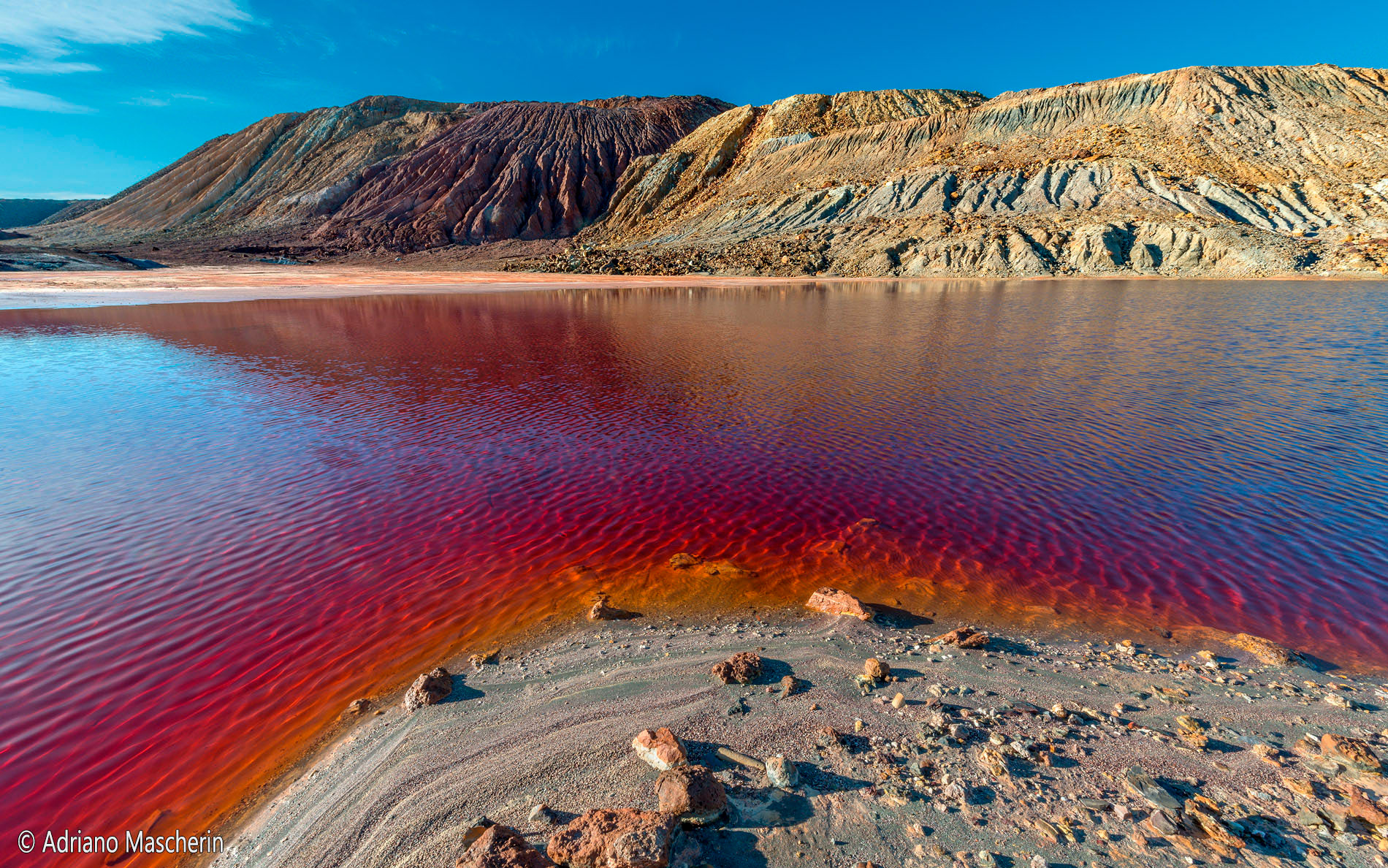 Lago rosso - Red Lake - Minas de Rio Tinto