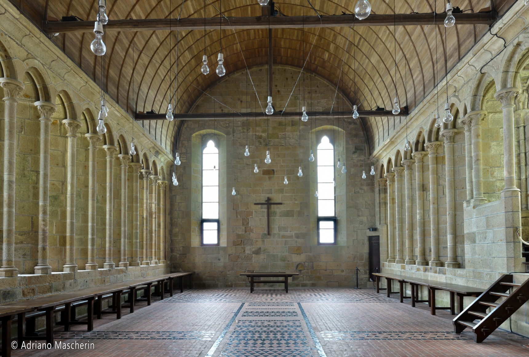 Mont St. Michel - Refettorio - Refectory