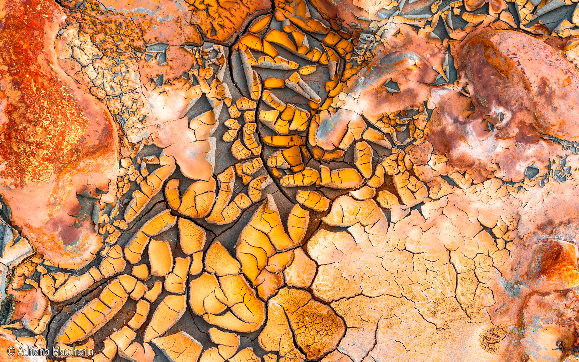 Disegni di fango - Mud drawings - Rio Tinto