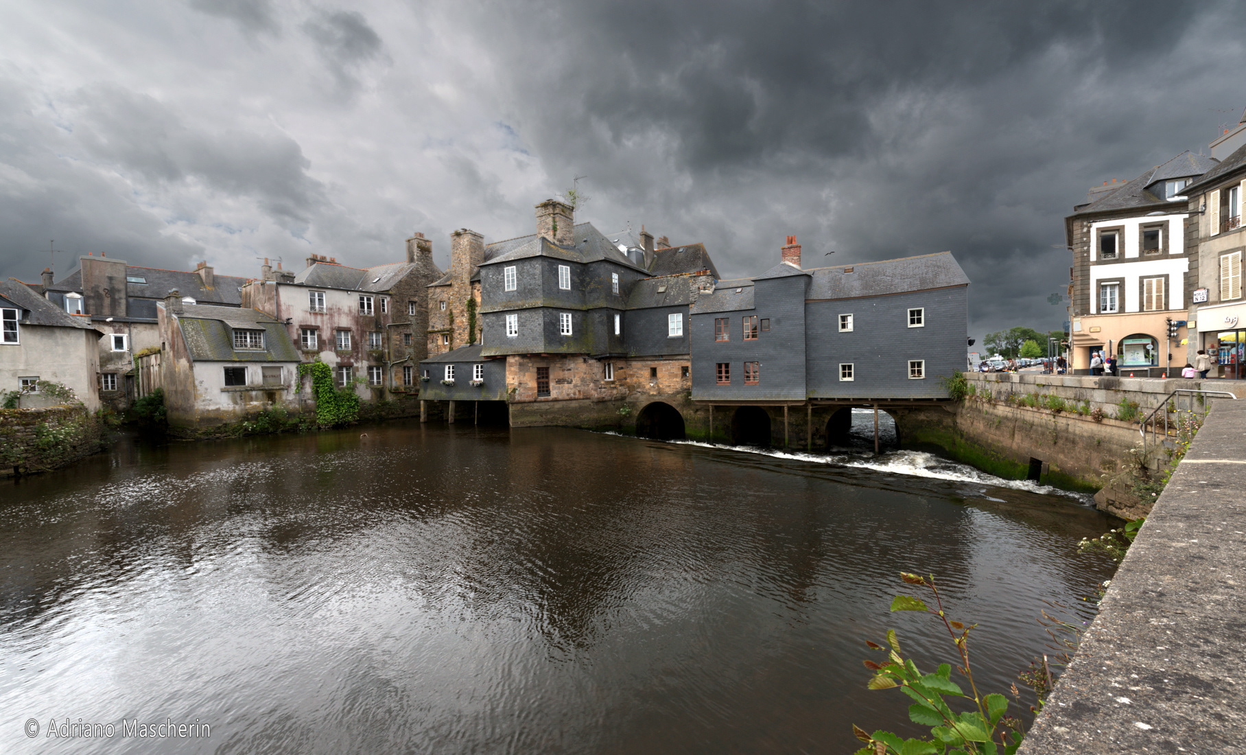 Landerneau - Ponte abitato - Inhabited bridge