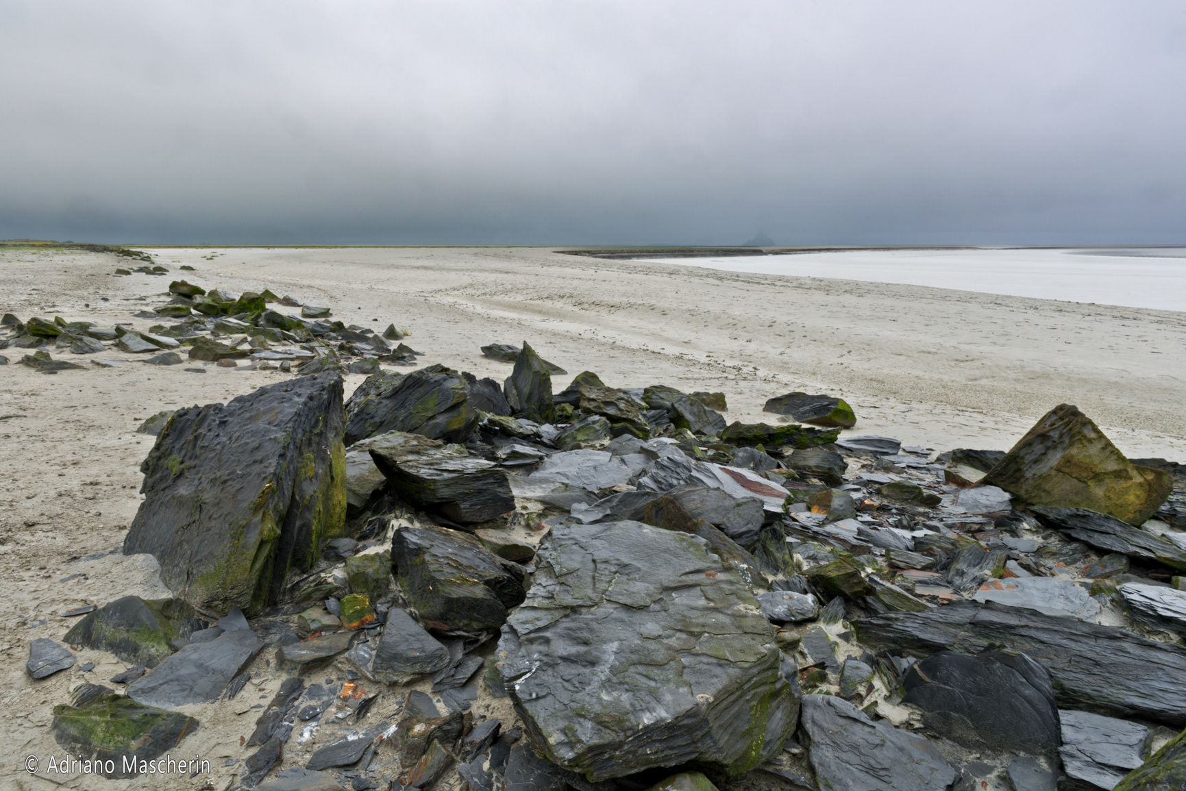 Pointe Roch Torin verso Mont St. Michel