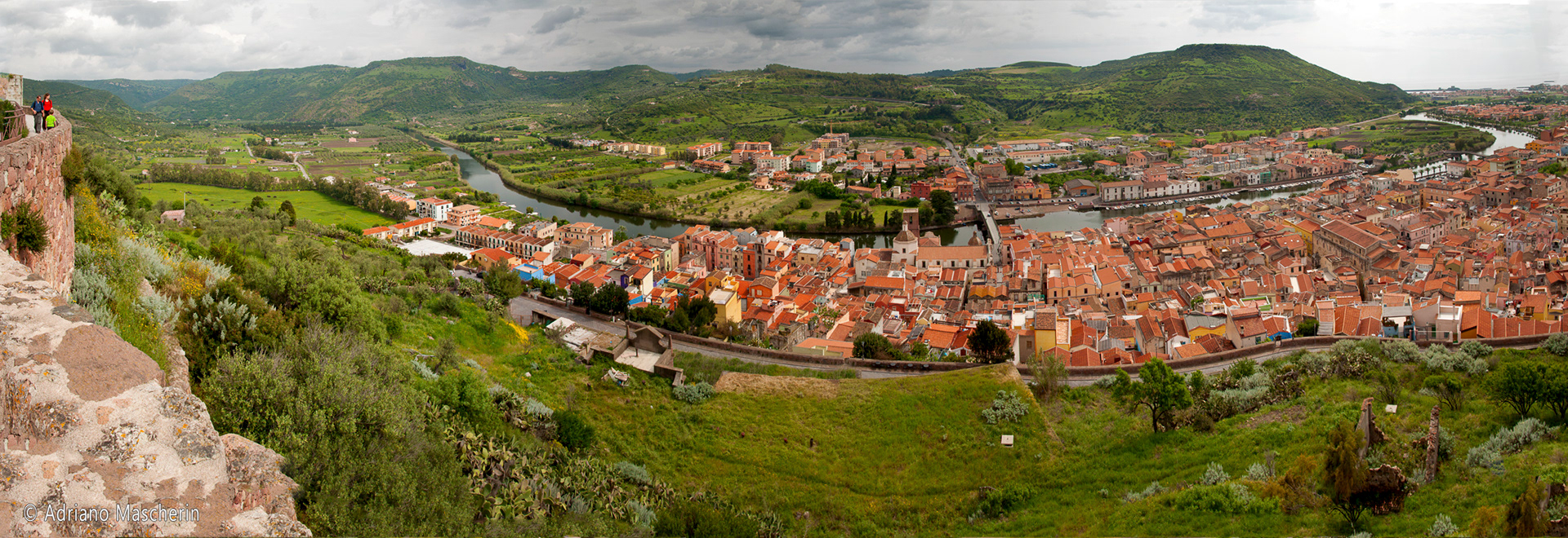 Bosa - Vista dal Castello Malaspina - View from the Malaspina Castle