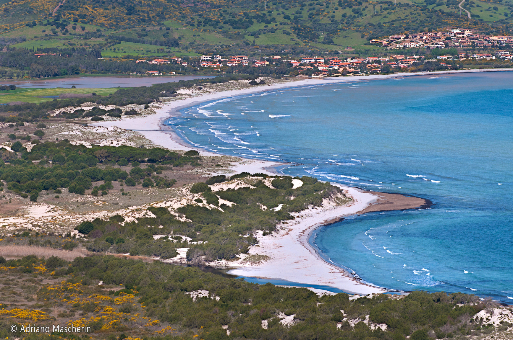 Capo Comino - Vista da punta Artora - View from Punta Artora