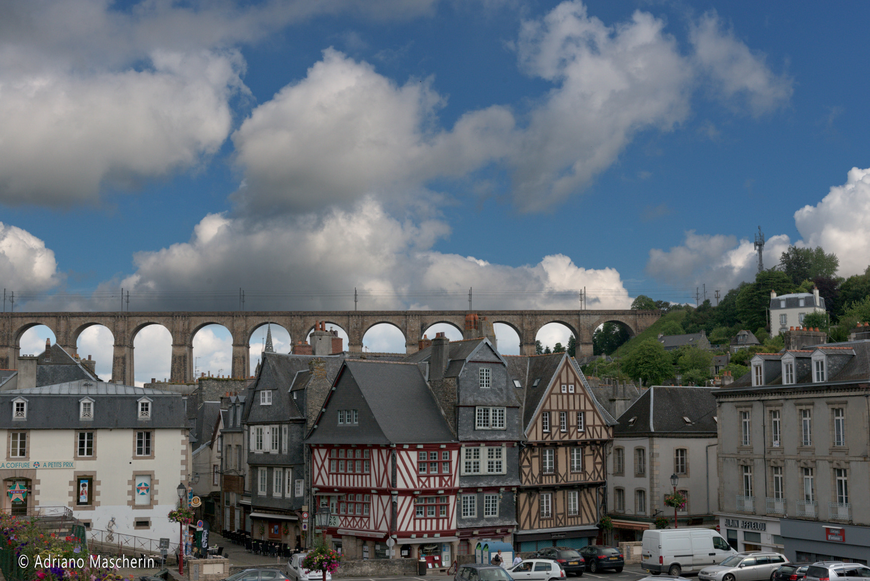 Morlaix e il viadotto - Morlaix and the viaduct