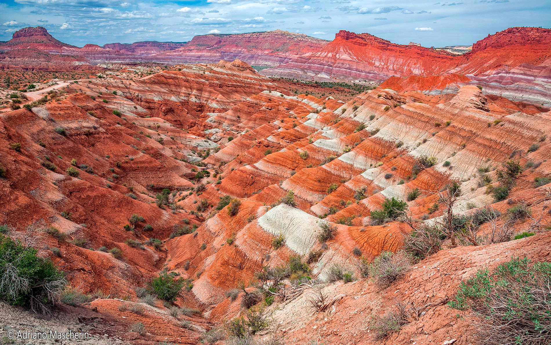 Colline striate - Striated hills - Old Paria Nord